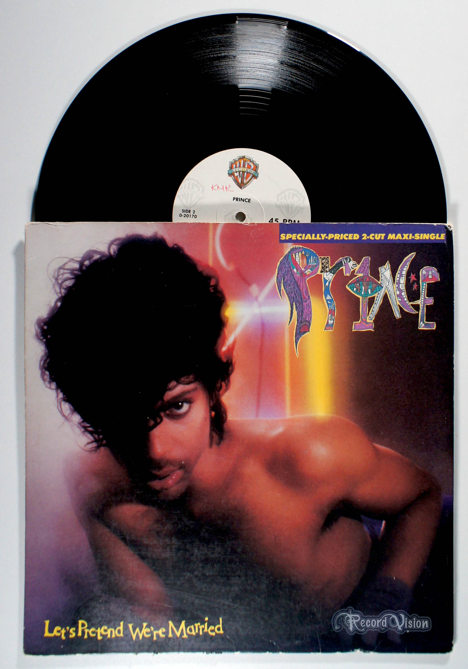 Prince - Let's Pretend We're Married (front cover) Vinyl