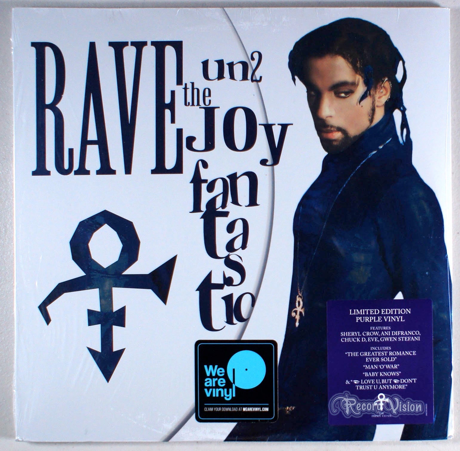 Prince - Rave Un2 The Joy Fantastic (front cover) Vinyl