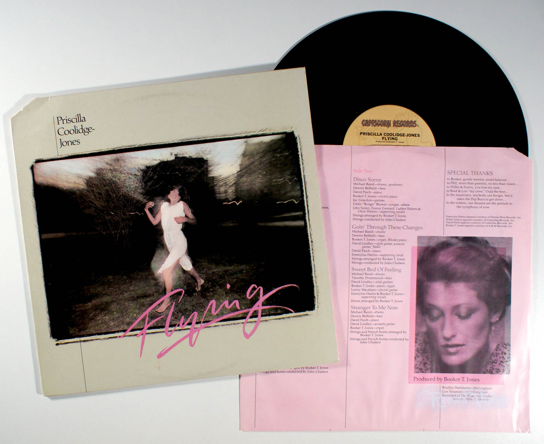 Priscilla Jones - Flying (front cover) Vinyl