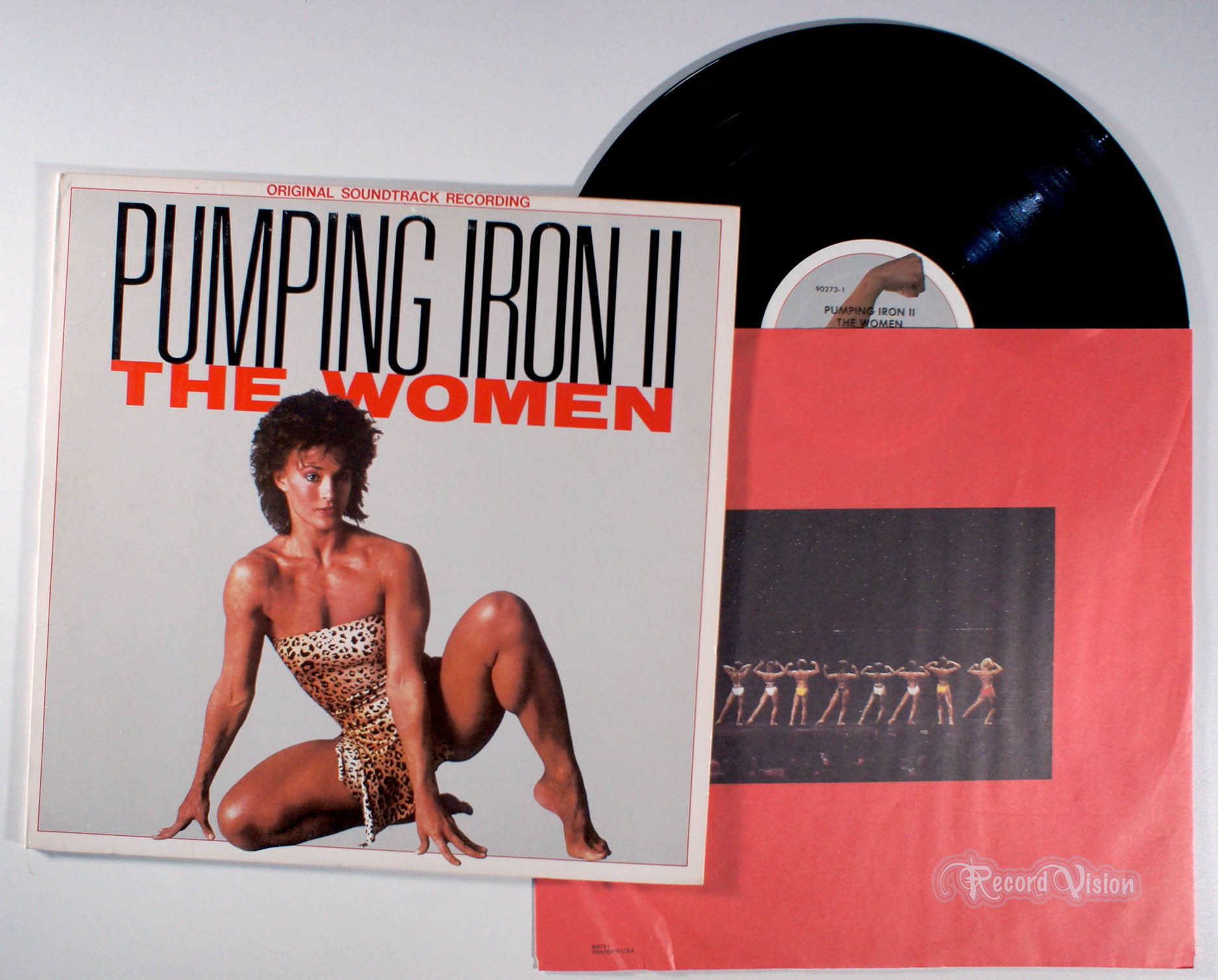 Pumping Iron II:The Women (front cover) Vinyl