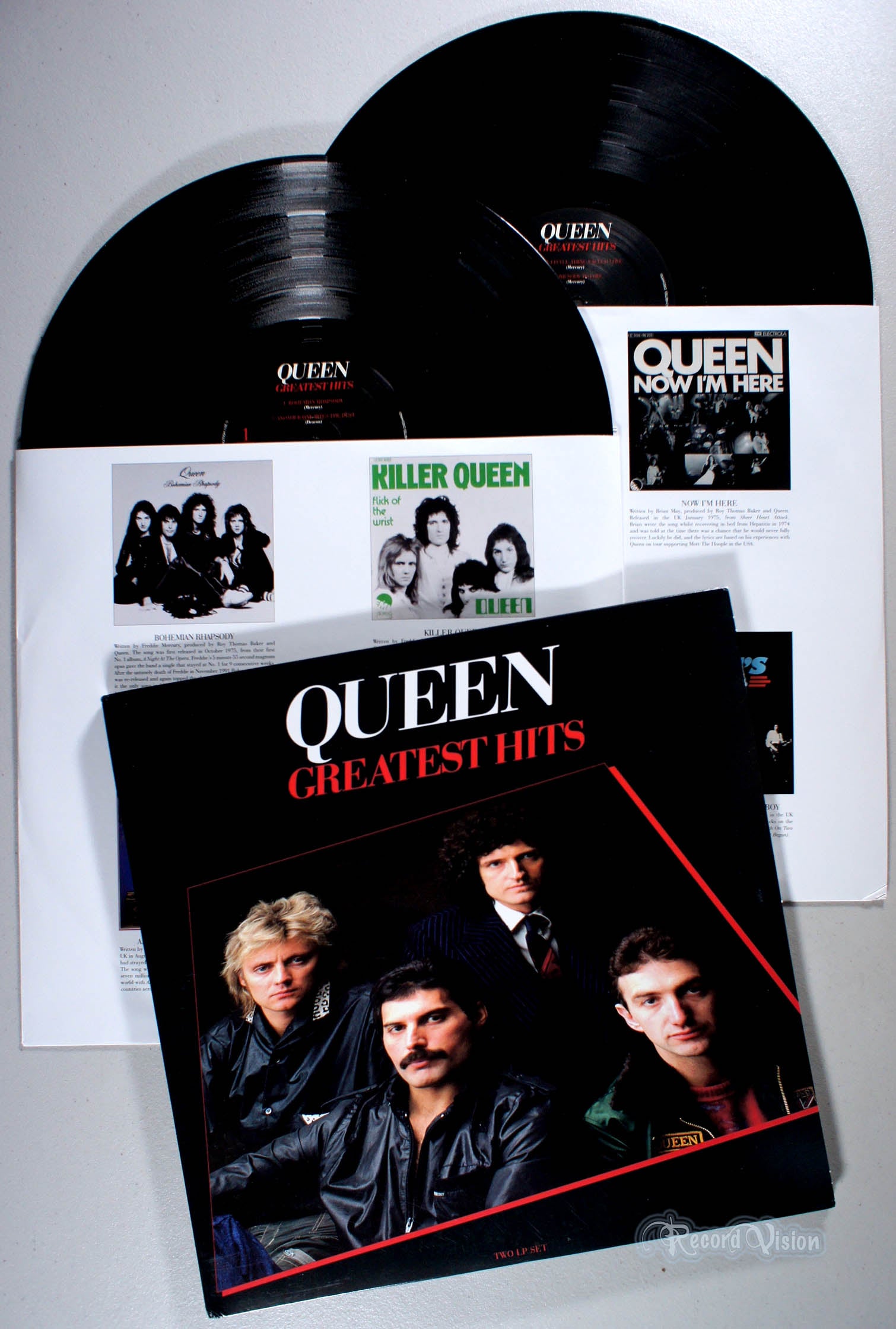 Queen - Greatest Hits (front cover) Vinyl
