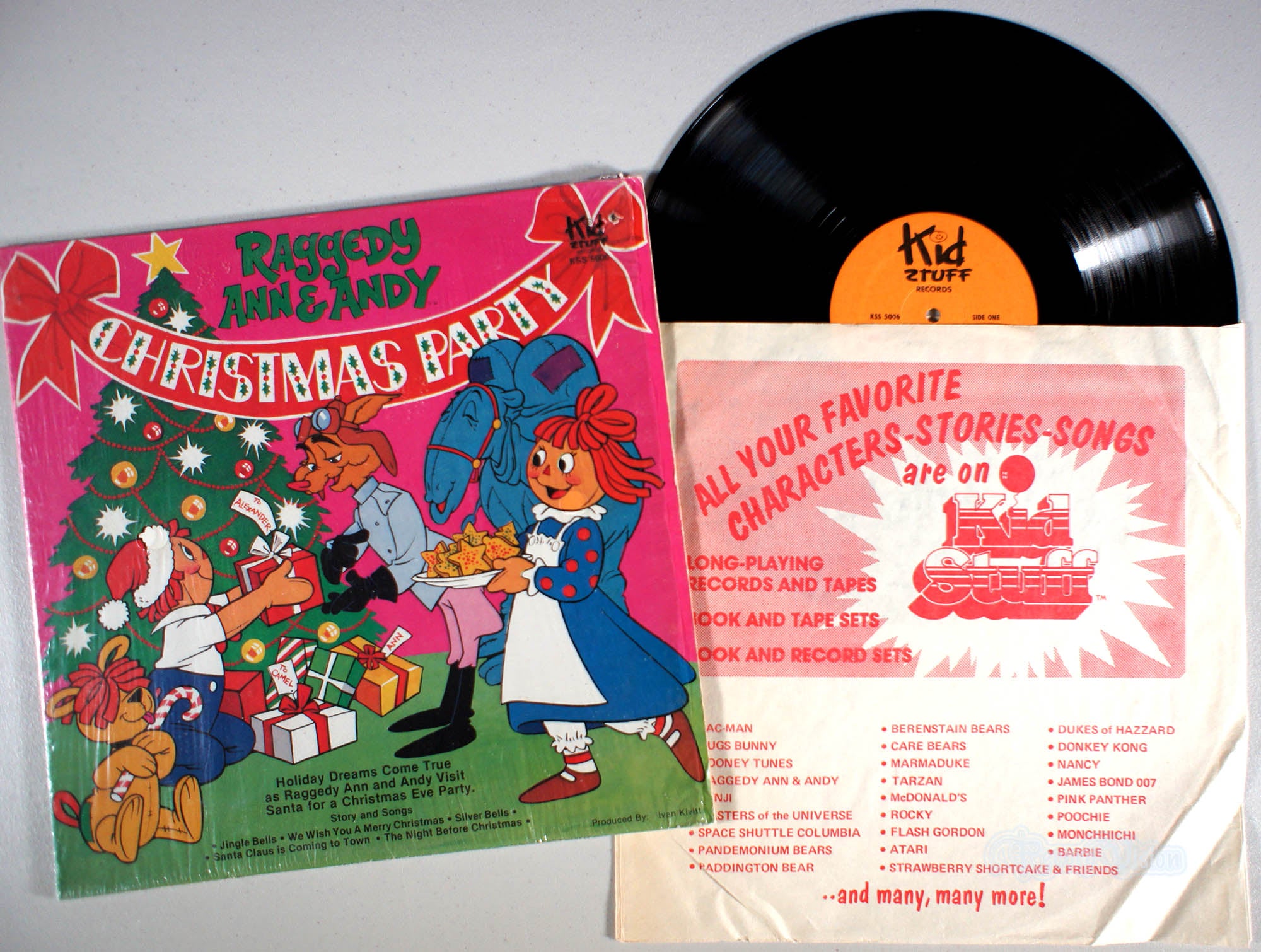 Raggedy Ann and Andy - Christmas Party (front cover) Vinyl