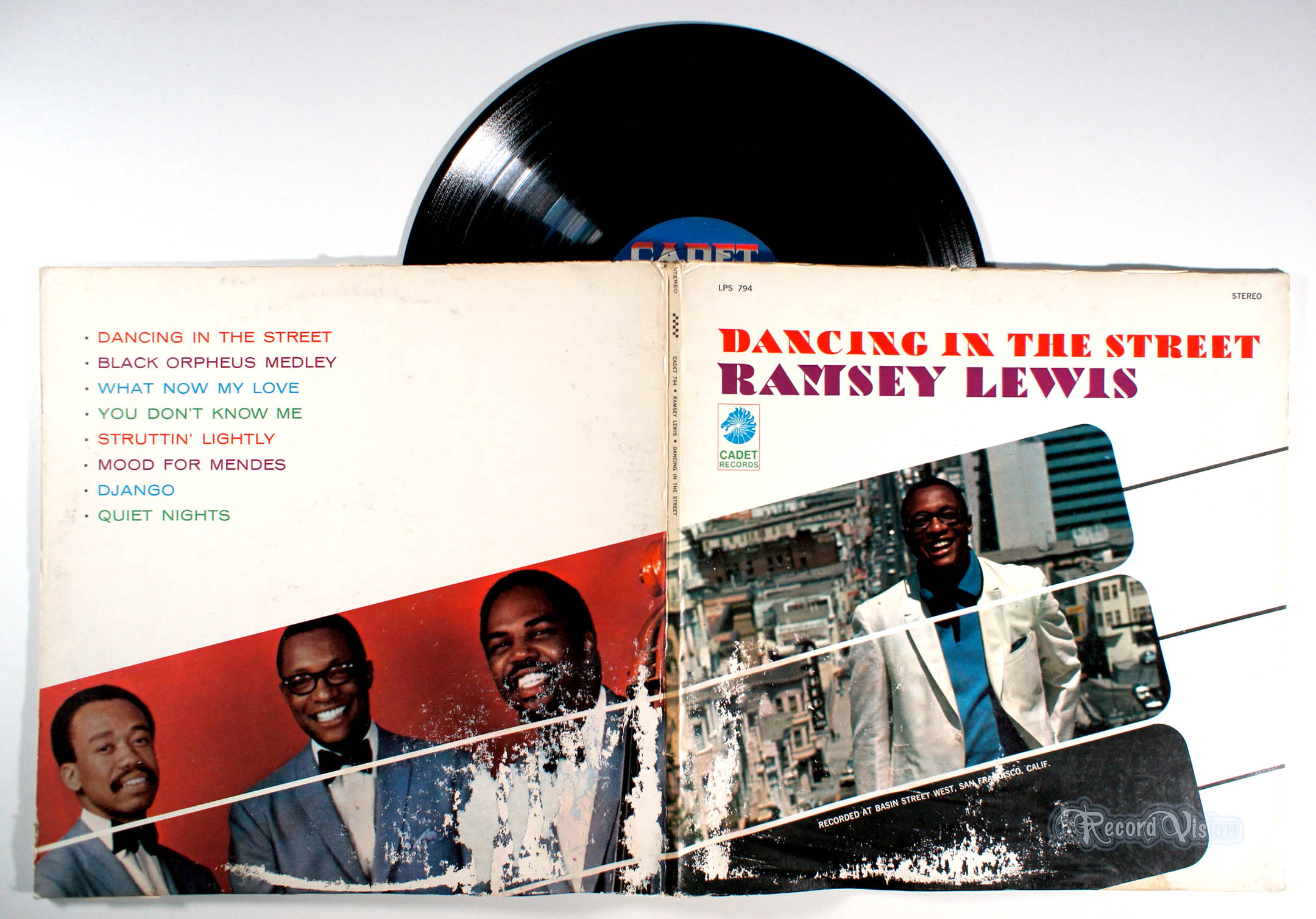 Ramsey Lewis - Dancing in the Street (front cover) Vinyl