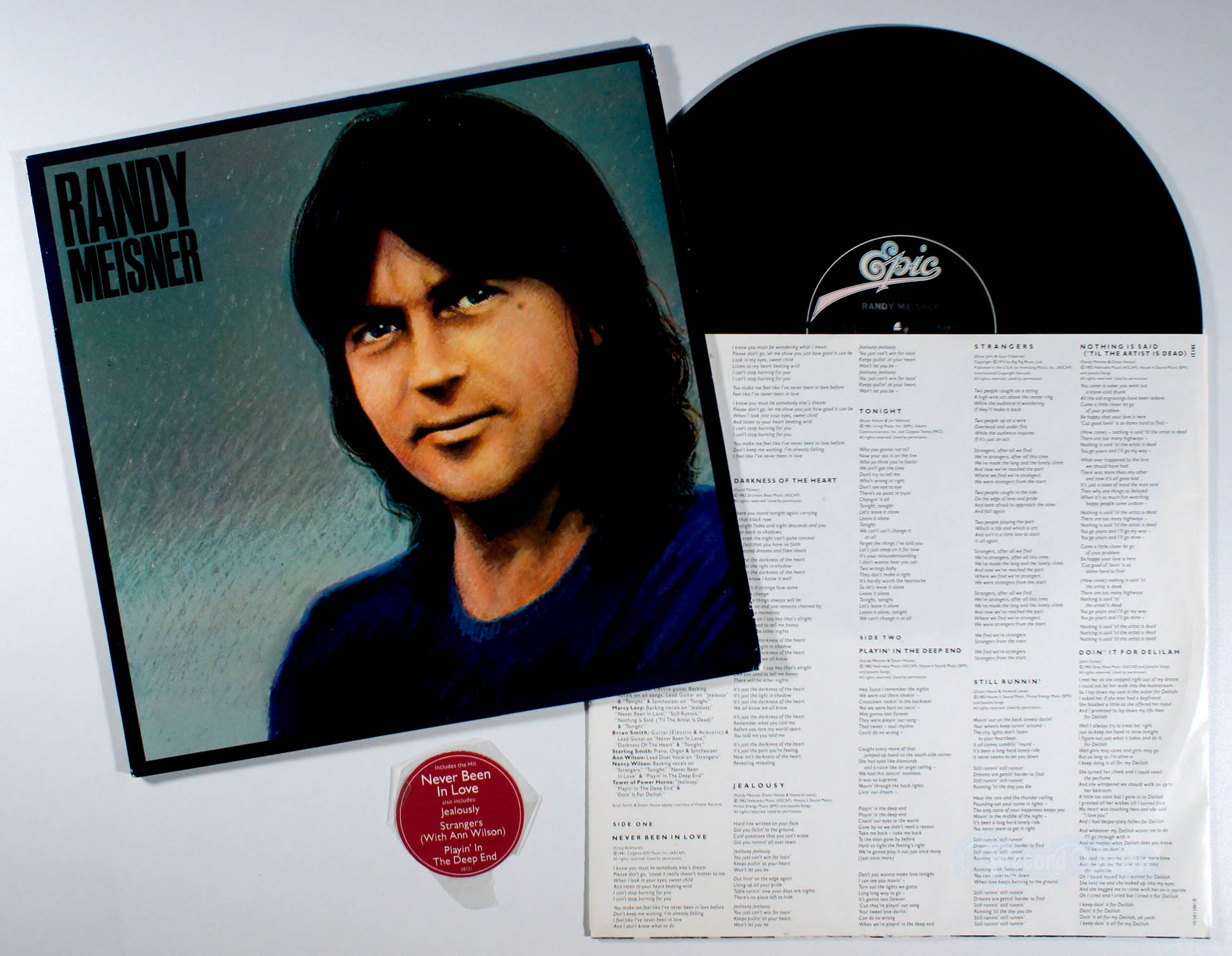 Randy Meisner - Randy Meisner (front cover) Vinyl
