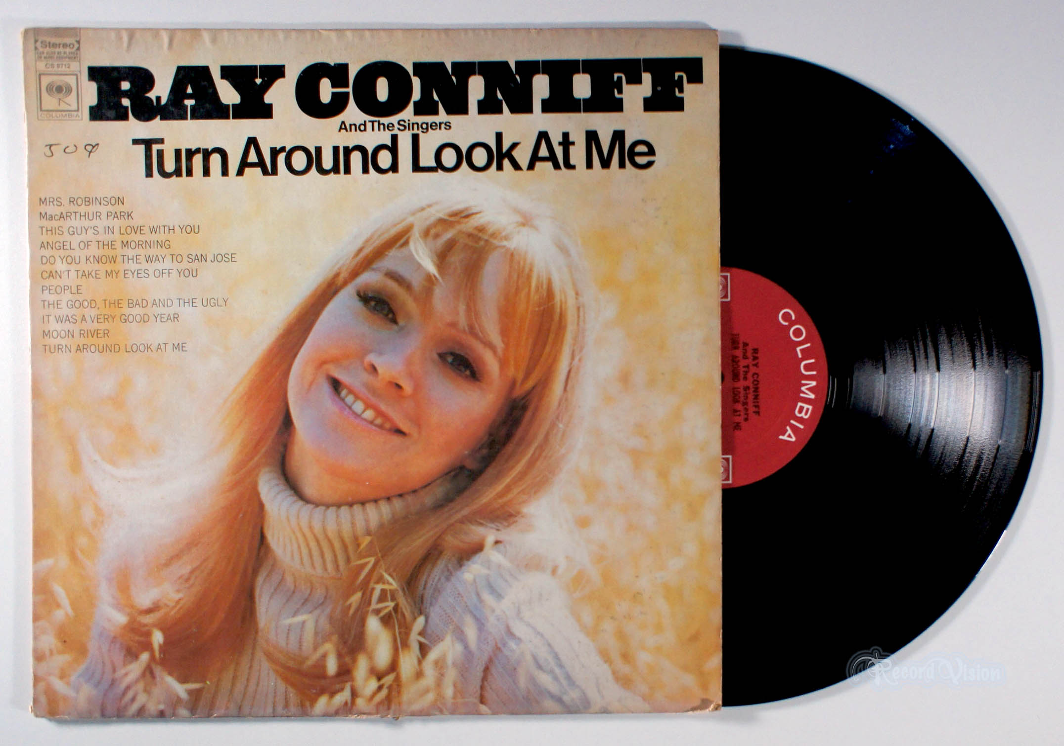 Ray Conniff - Turn Around Look at Me (front cover) Vinyl