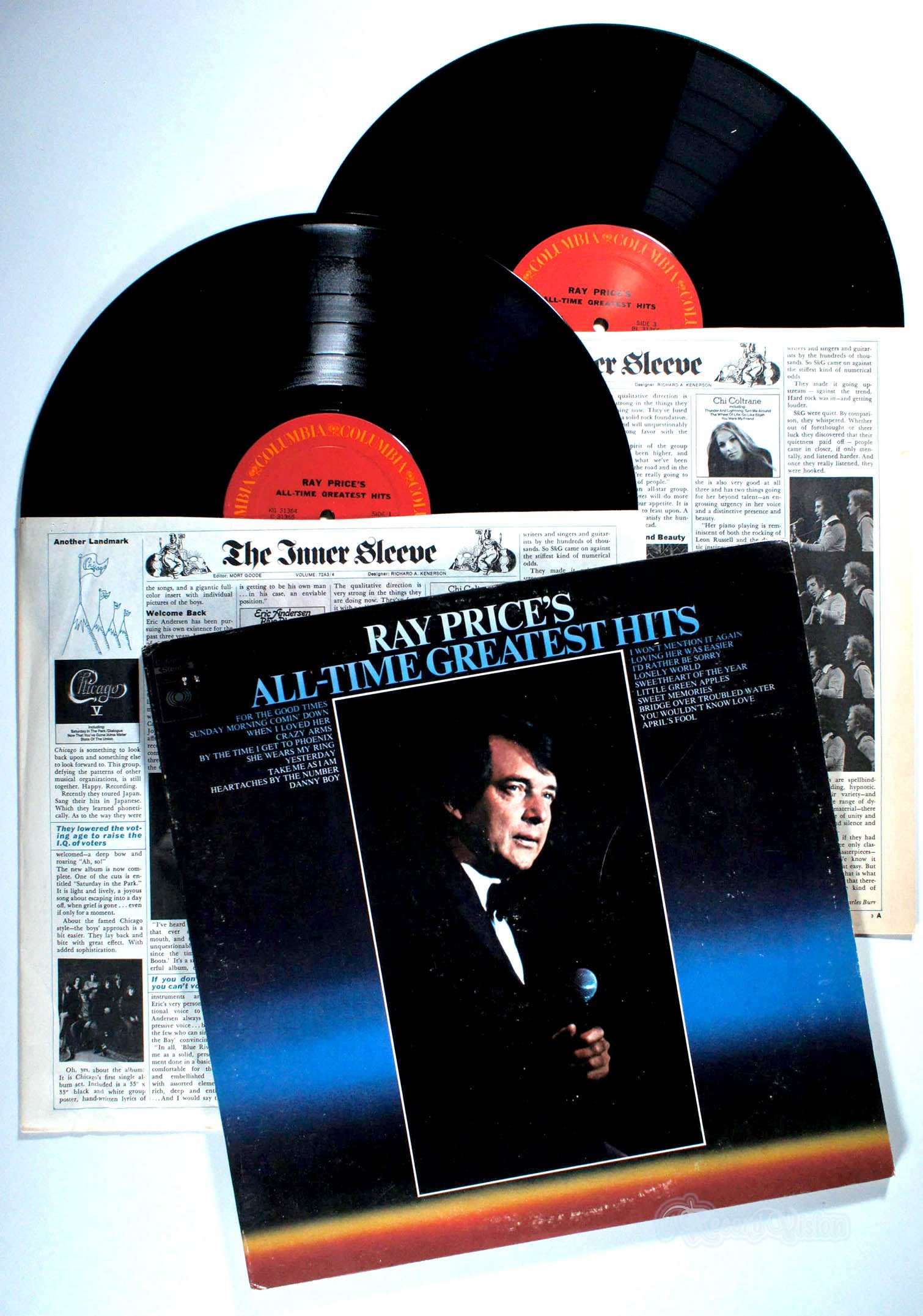 Ray Price - All-Time Greatest Hits (front cover) Vinyl