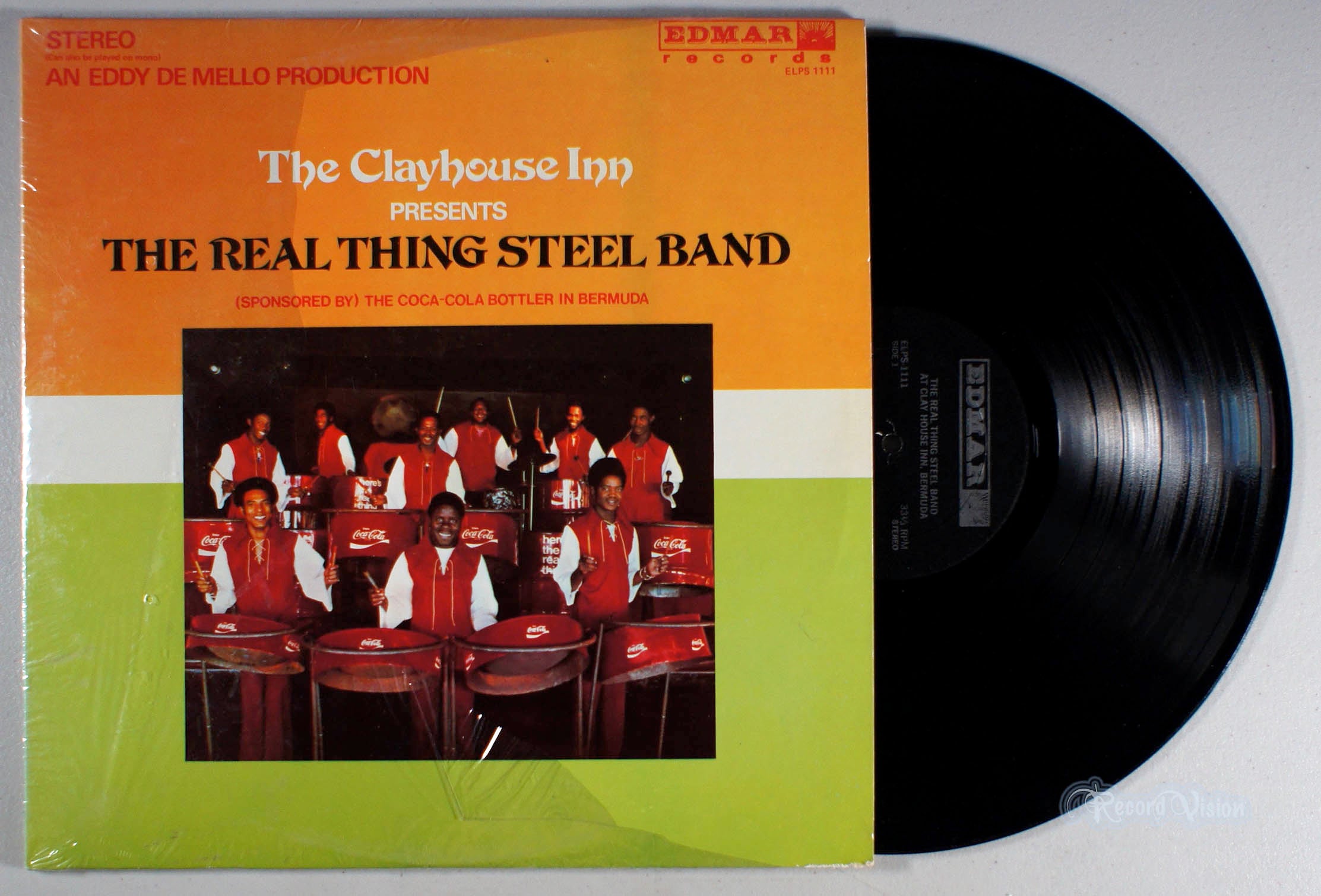 Real Thing Steel Band - The Clay House Inn Presents (front cover) Vinyl