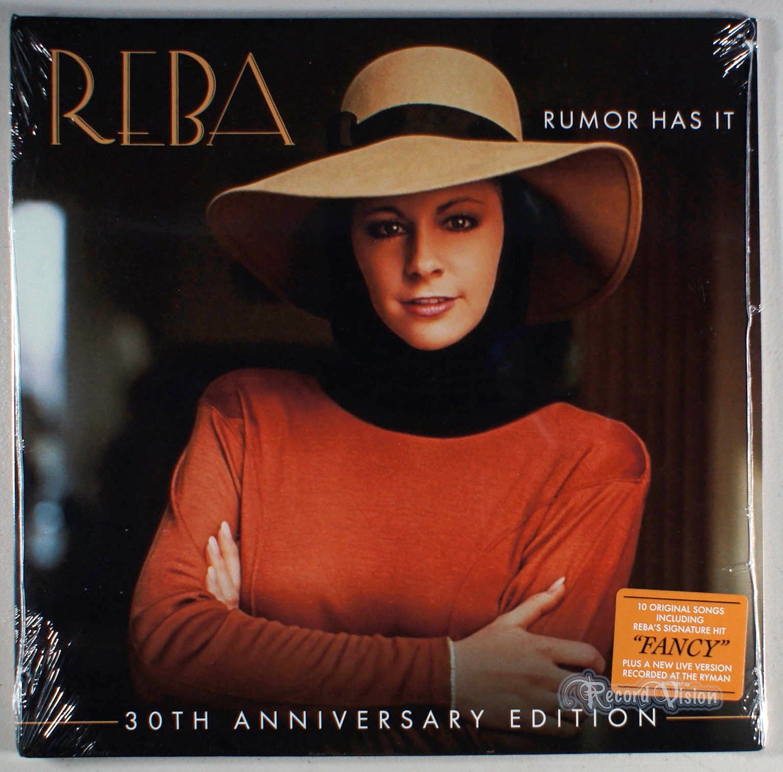 Reba McEntire - Rumor Has It (front cover) Vinyl