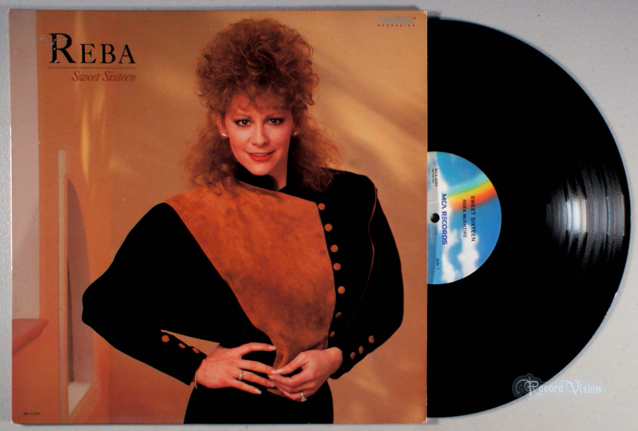 Reba McEntire - Sweet Sixteen (front cover) Vinyl
