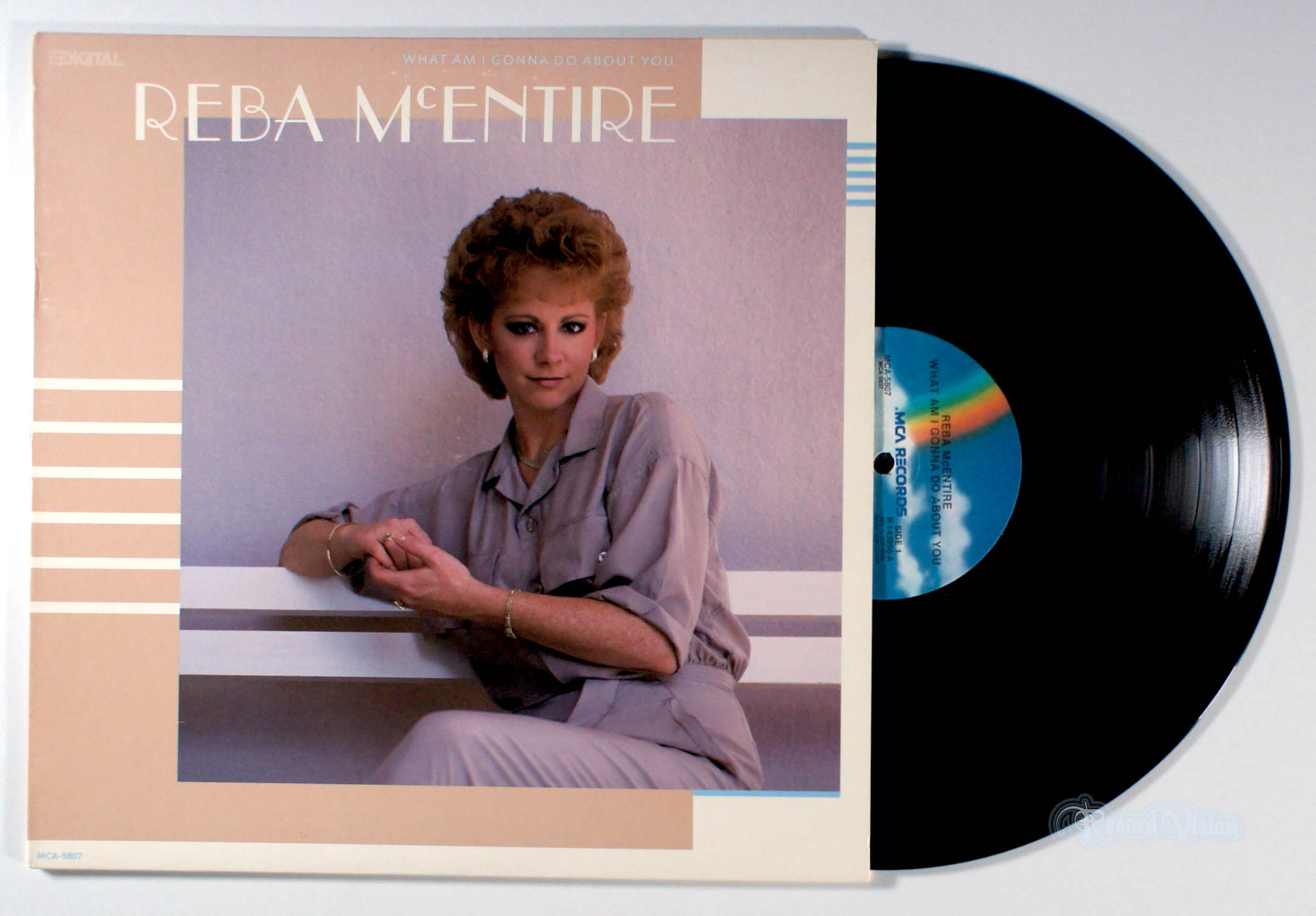 Reba McEntire - What Am I Gonna Do About You (front cover) Vinyl