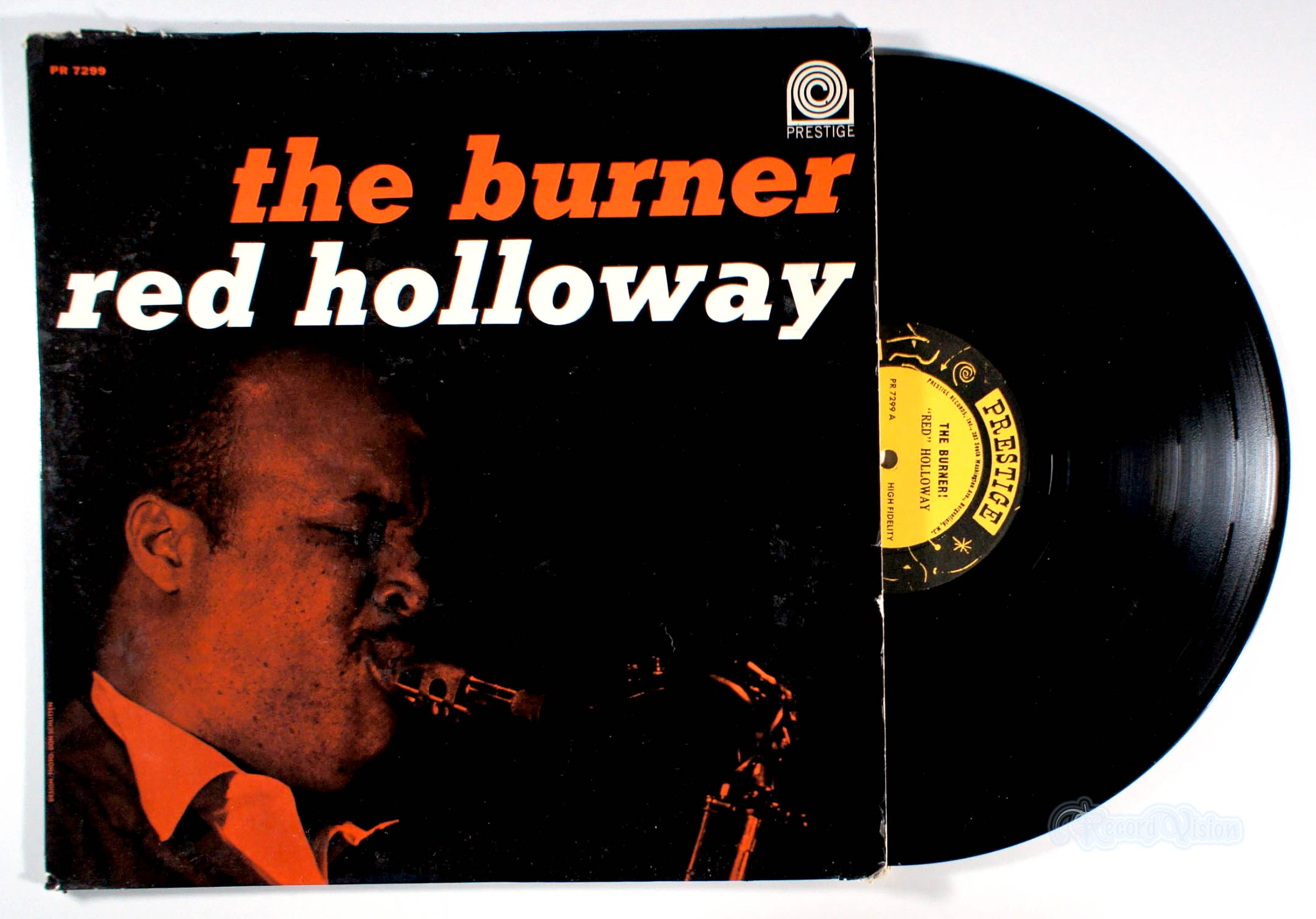 Red Holloway - The Burner (front cover) Vinyl