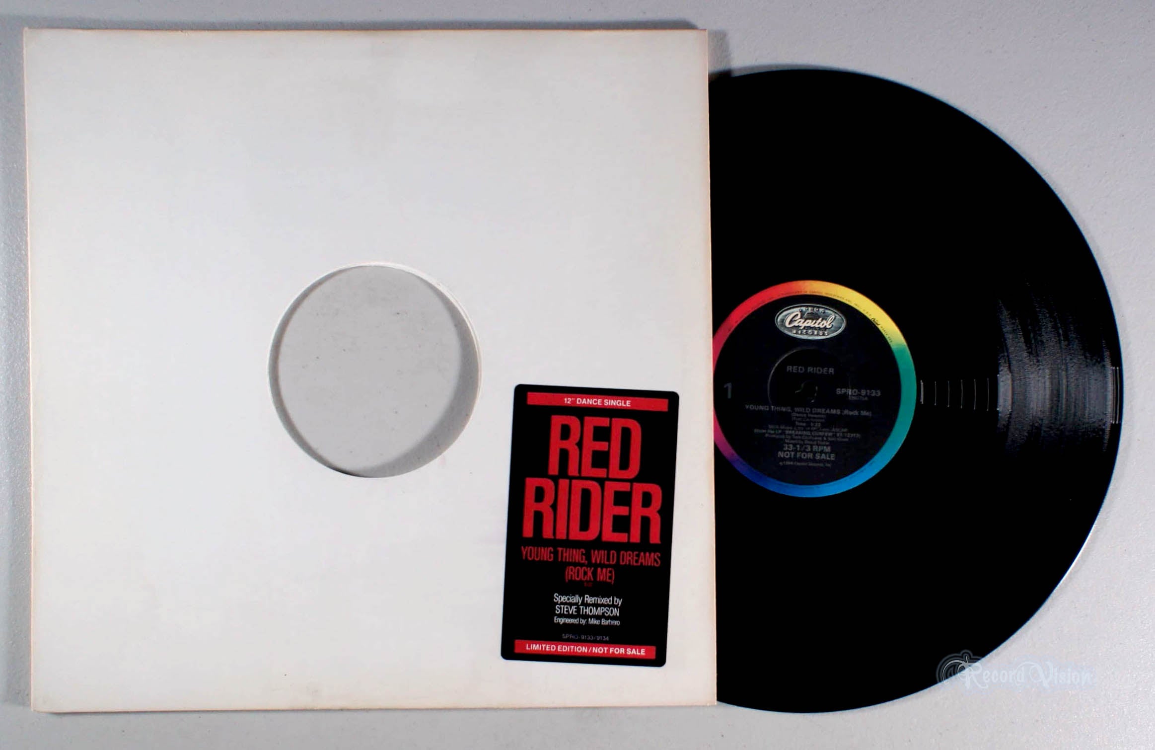 Red Rider - Young Thing, Wild Dreams (front cover) Vinyl