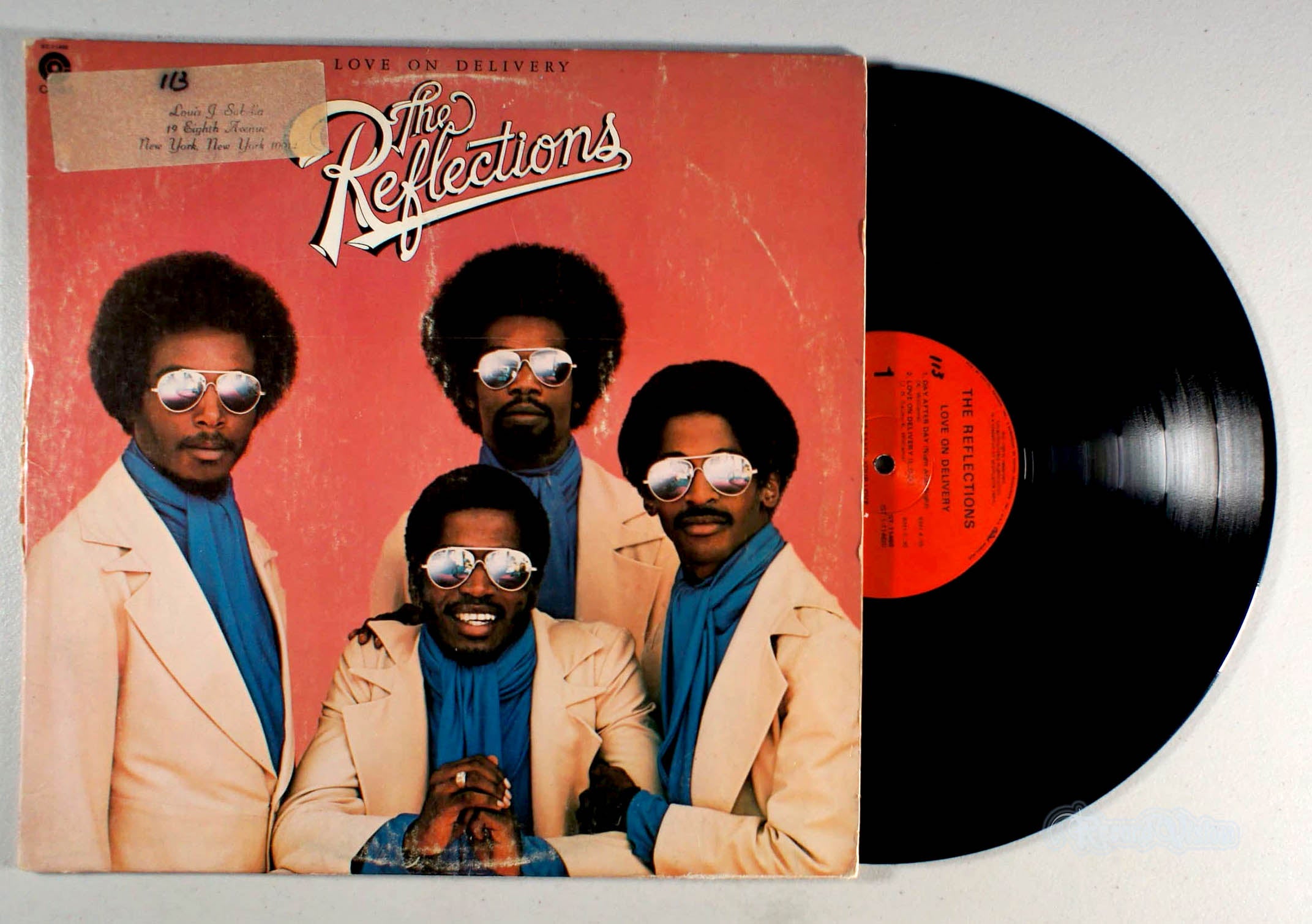 Reflections - Love on Delivery (front cover) Vinyl