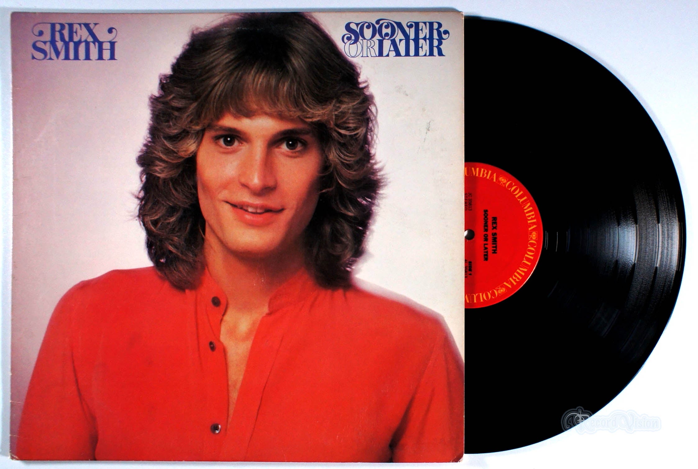 Rex Smith - Sooner of Later (front cover) Vinyl