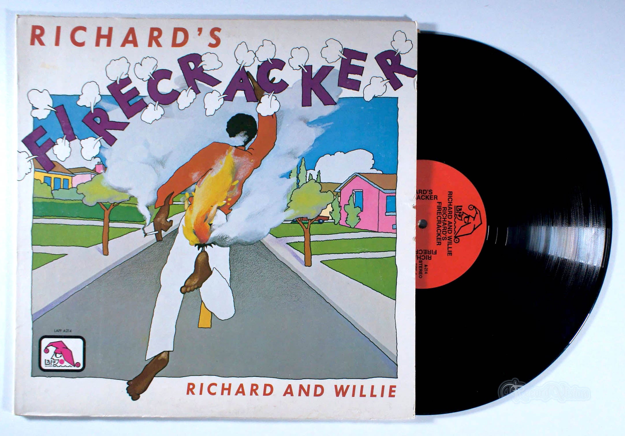 Richard and Willie - Richard's Firecracker (front cover) Vinyl