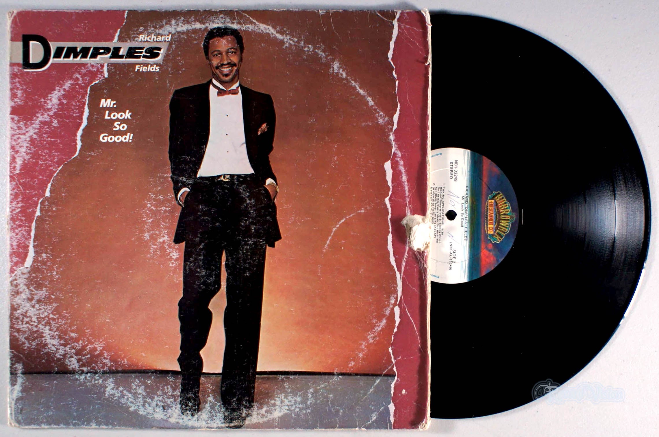 Richard Dimples Fields - Mr. Look So Good! (front cover) Vinyl