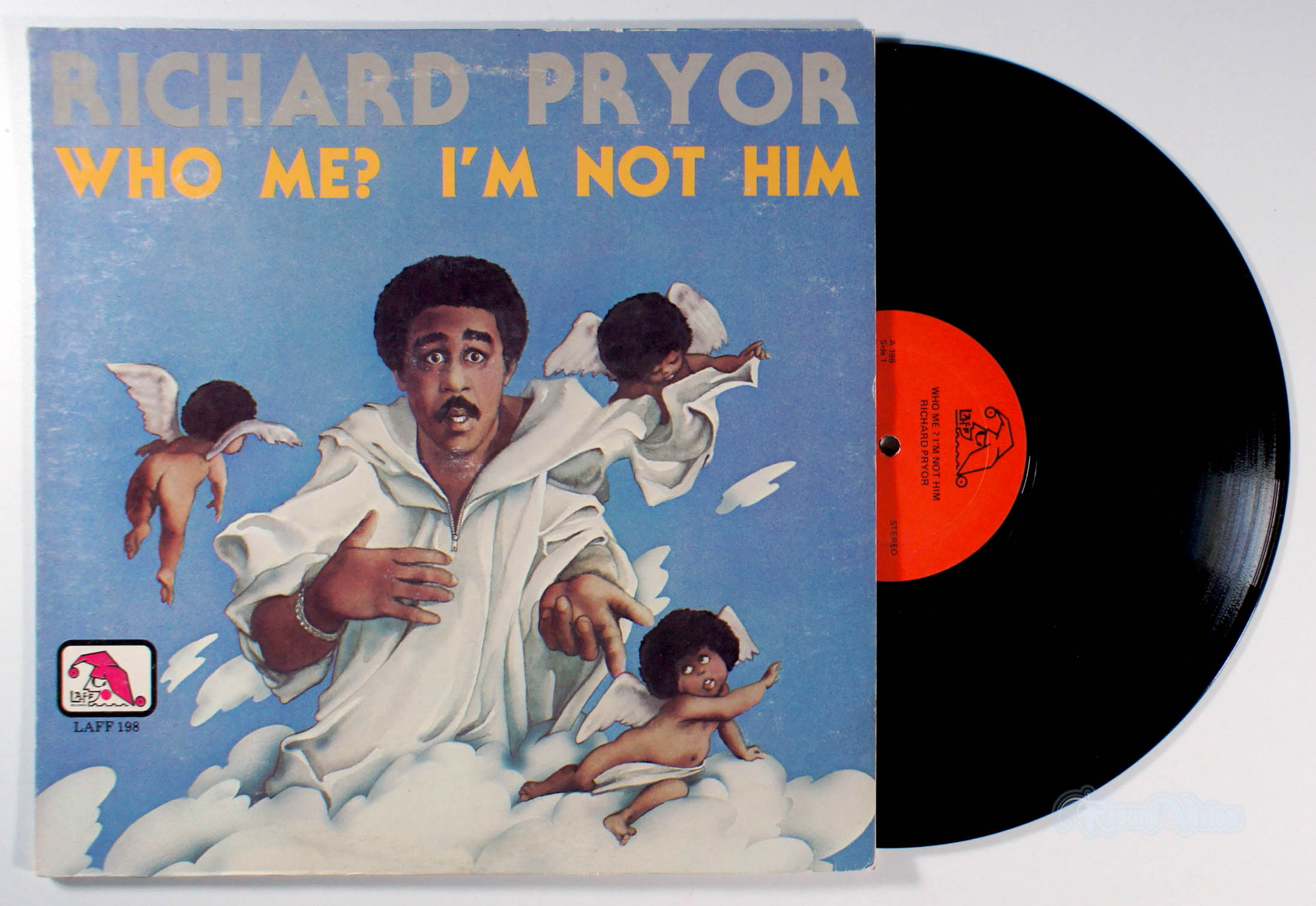 Richard Pryor - Who Me? I'm Not Him (front cover) Vinyl