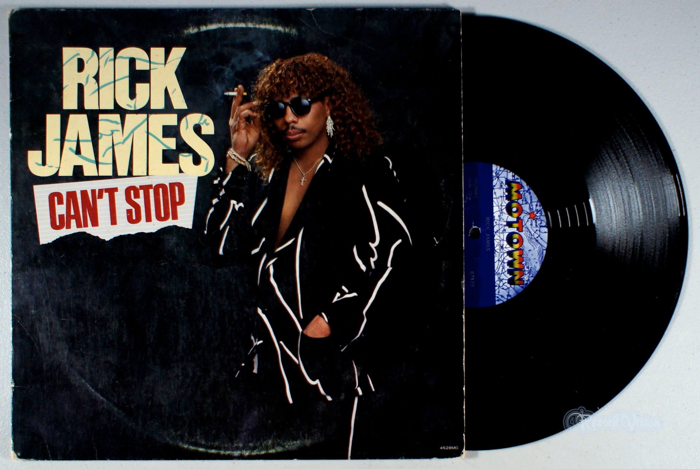 Rick James - Can't Stop (front cover) Vinyl
