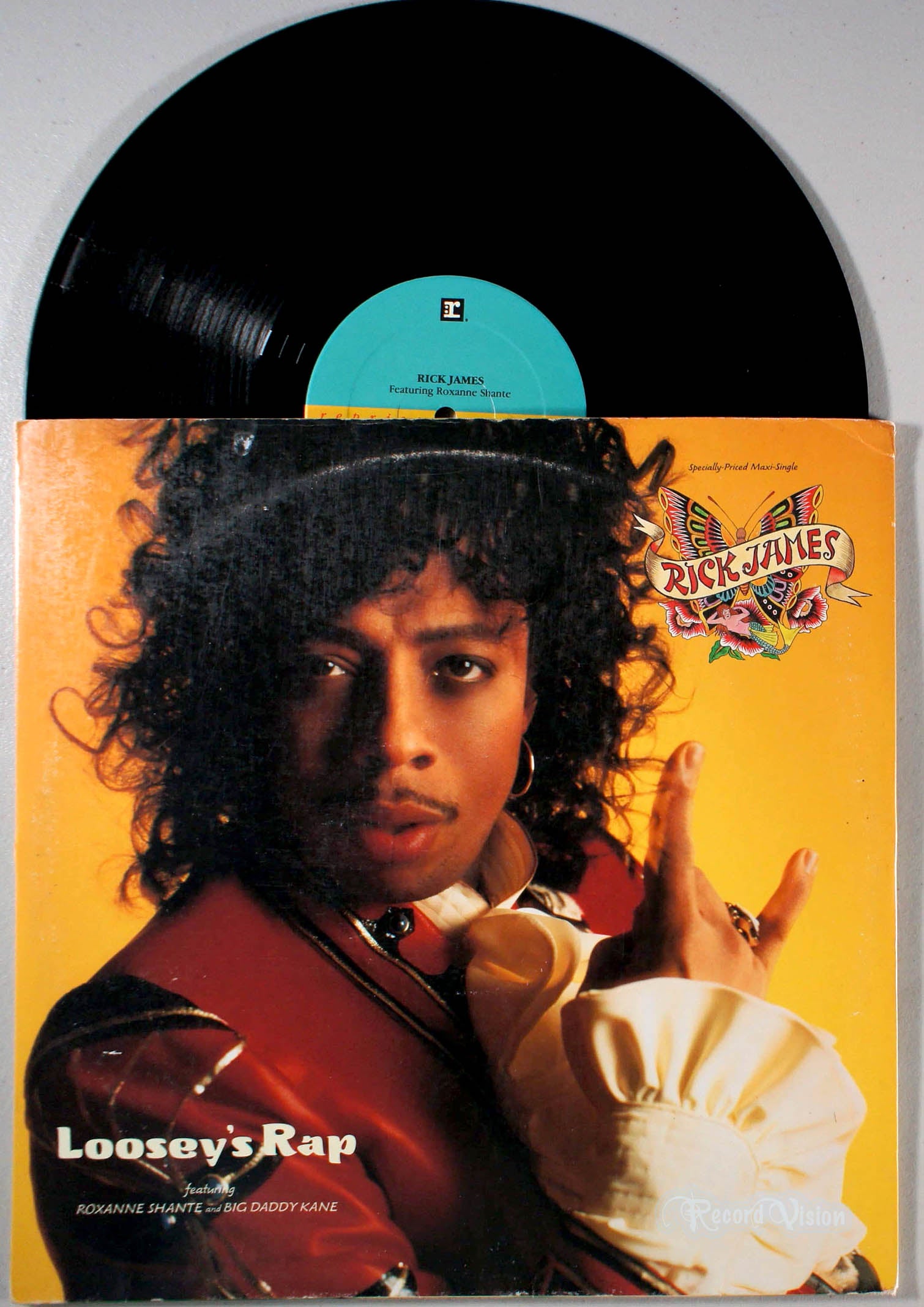 Rick James - Loosey's Rap (front cover) Vinyl