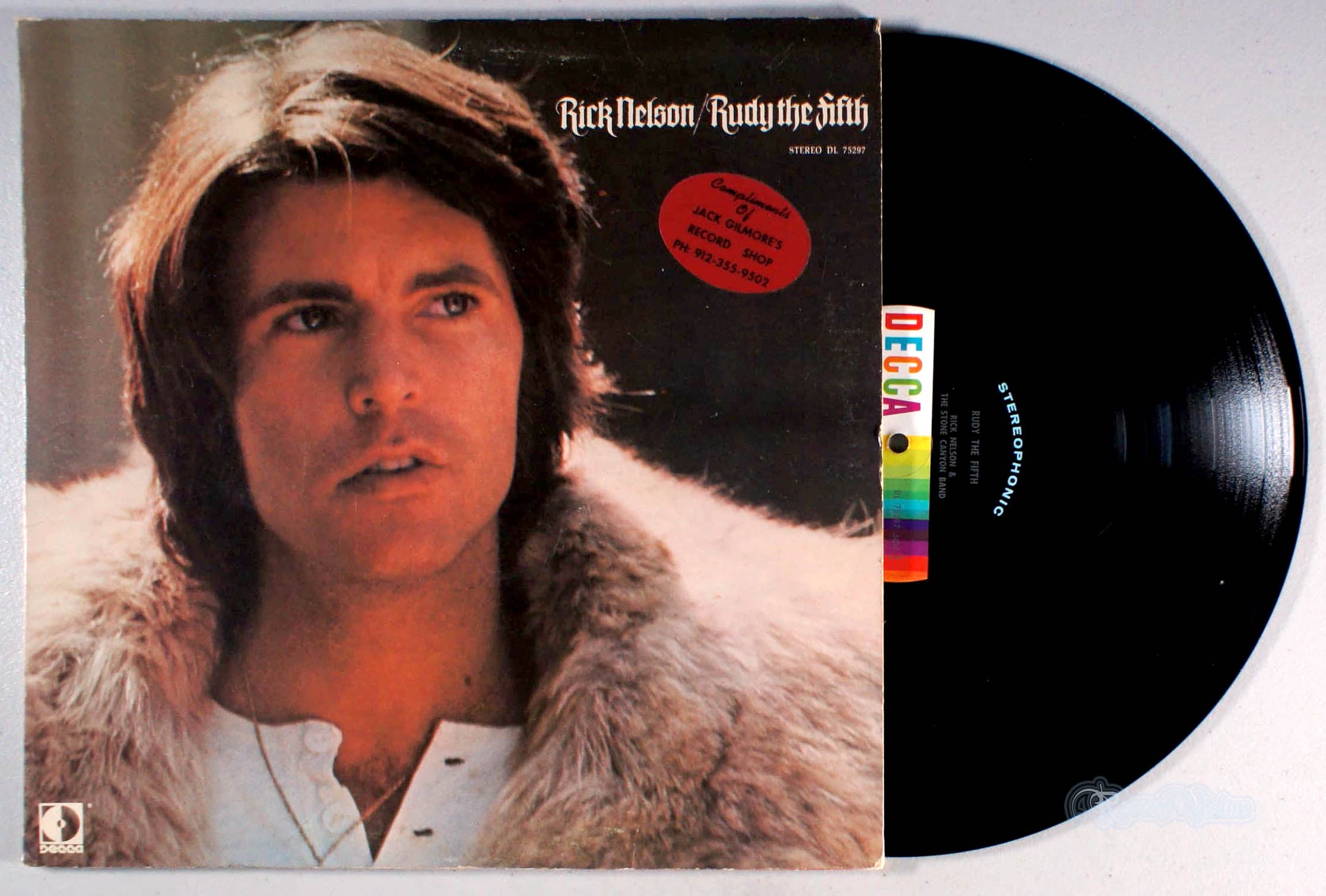 Ricky Nelson - Rudy the Fifth (front cover) Vinyl
