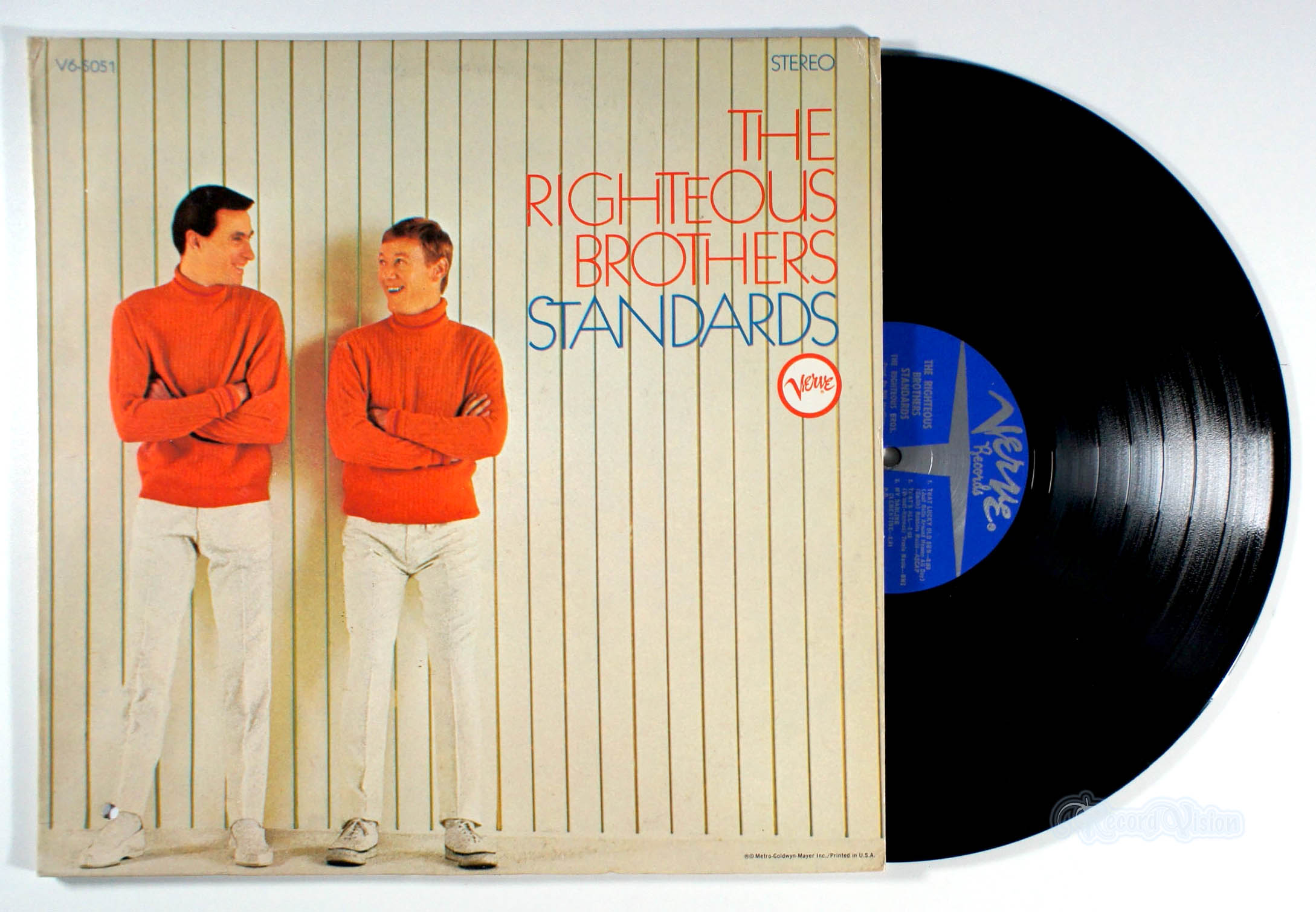 Righteous Brothers - Standards (front cover) Vinyl