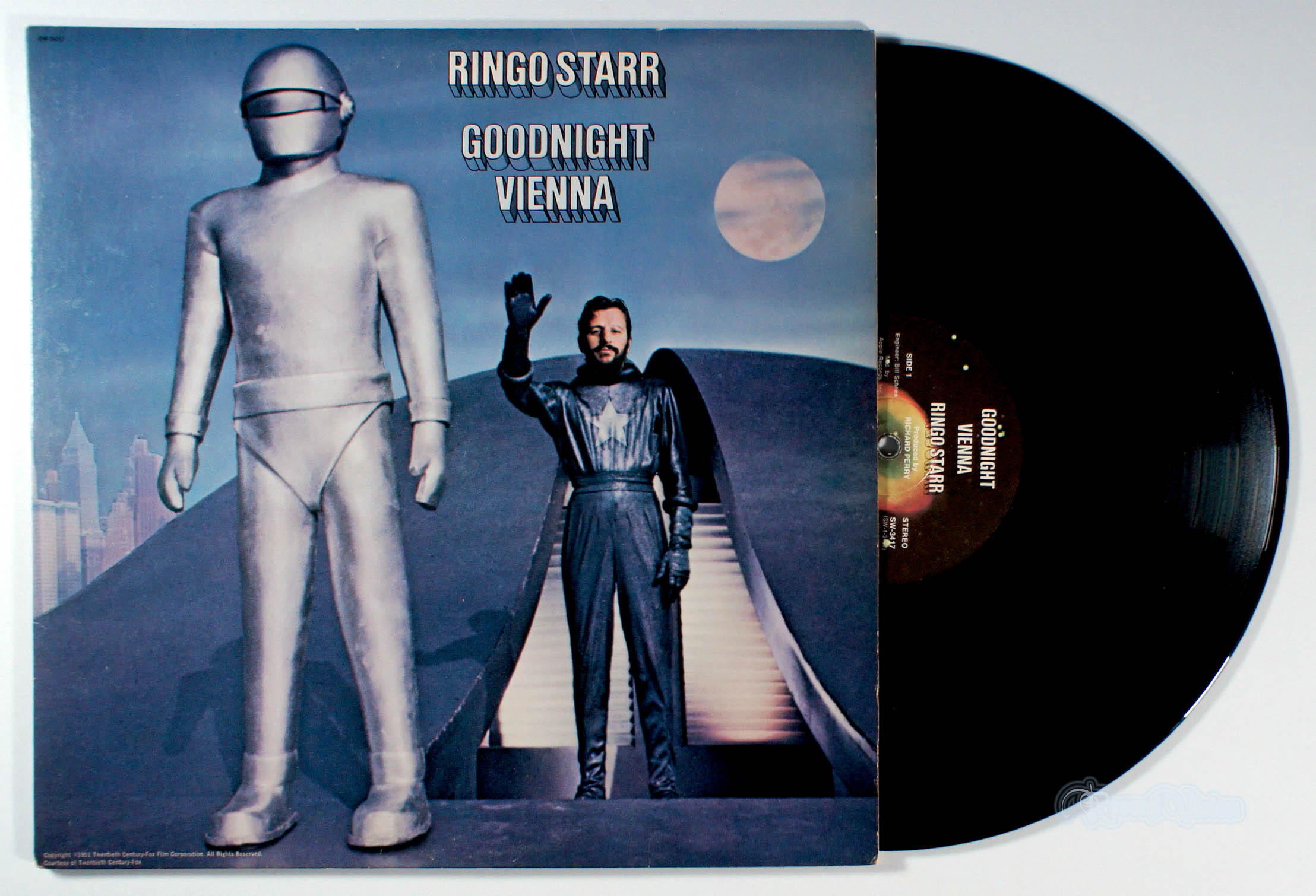 Ringo Starr - Goodnight Vienna (front cover) Vinyl