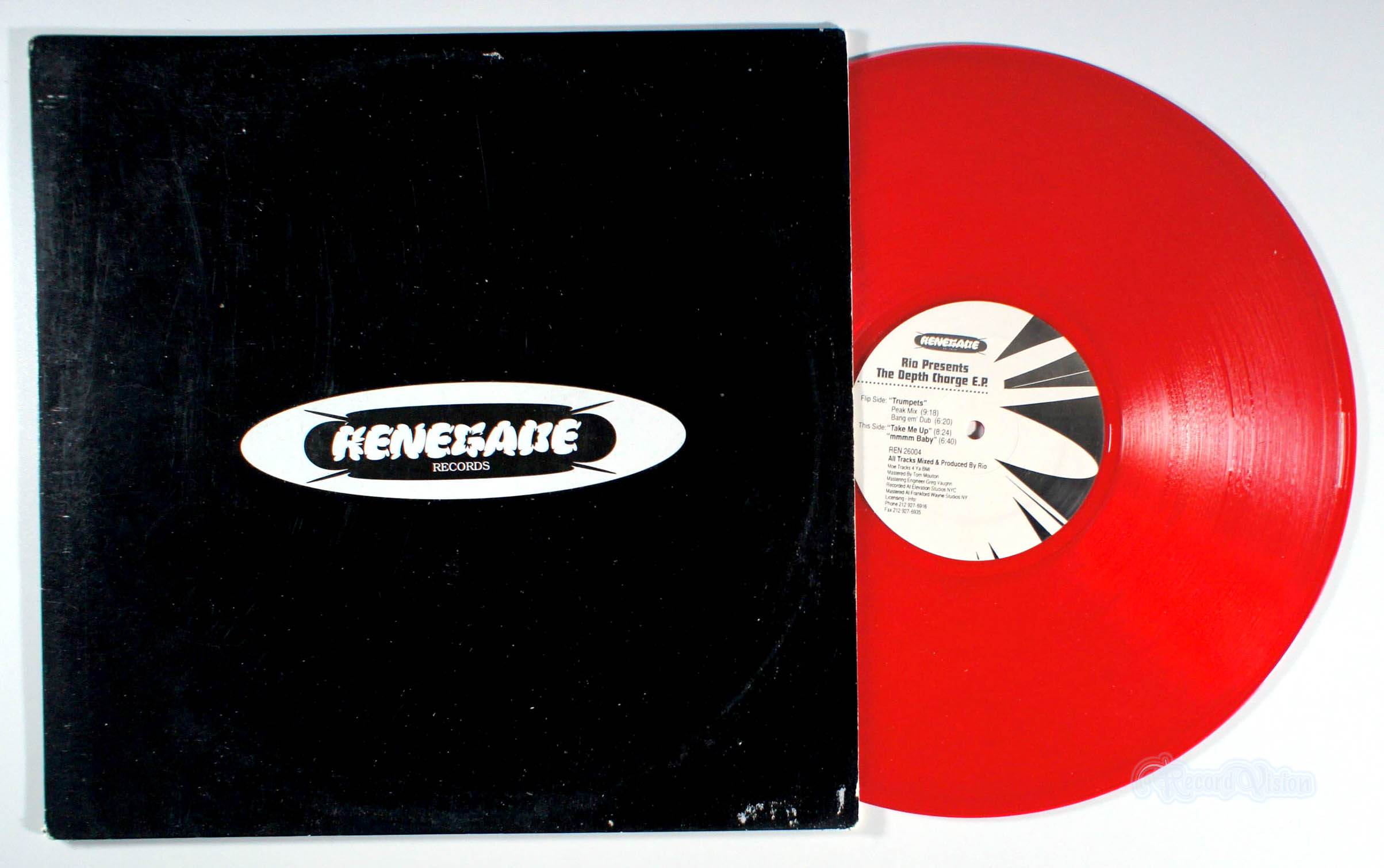 Rio - The Depth Charge (front cover) Vinyl