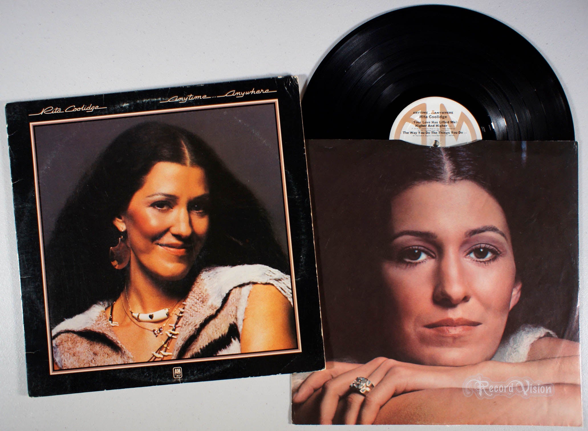 Rita Coolidge - Anytime...Anywhere (front cover) Vinyl