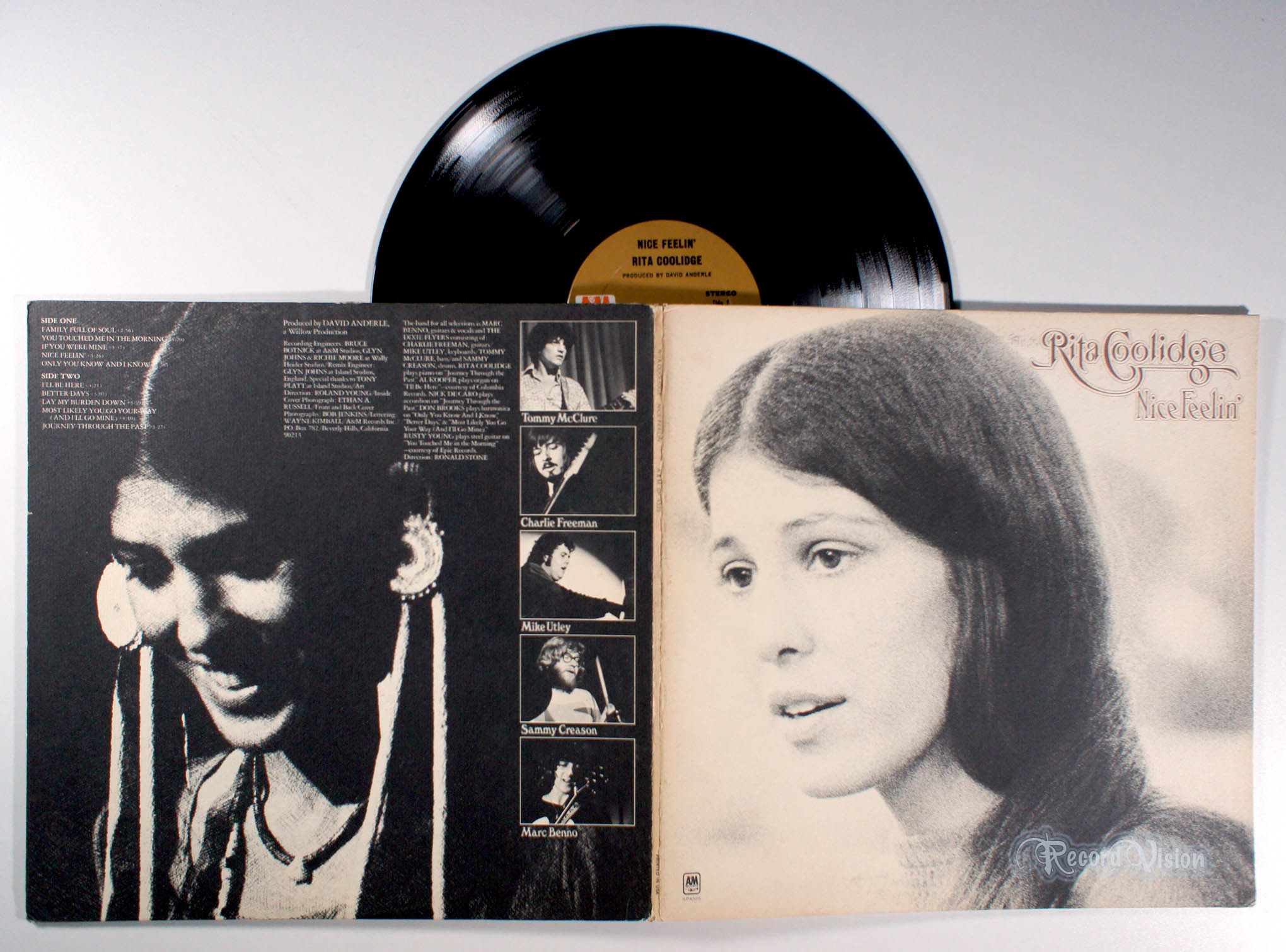 Rita Coolidge - Nice Feelin' (front cover) Vinyl
