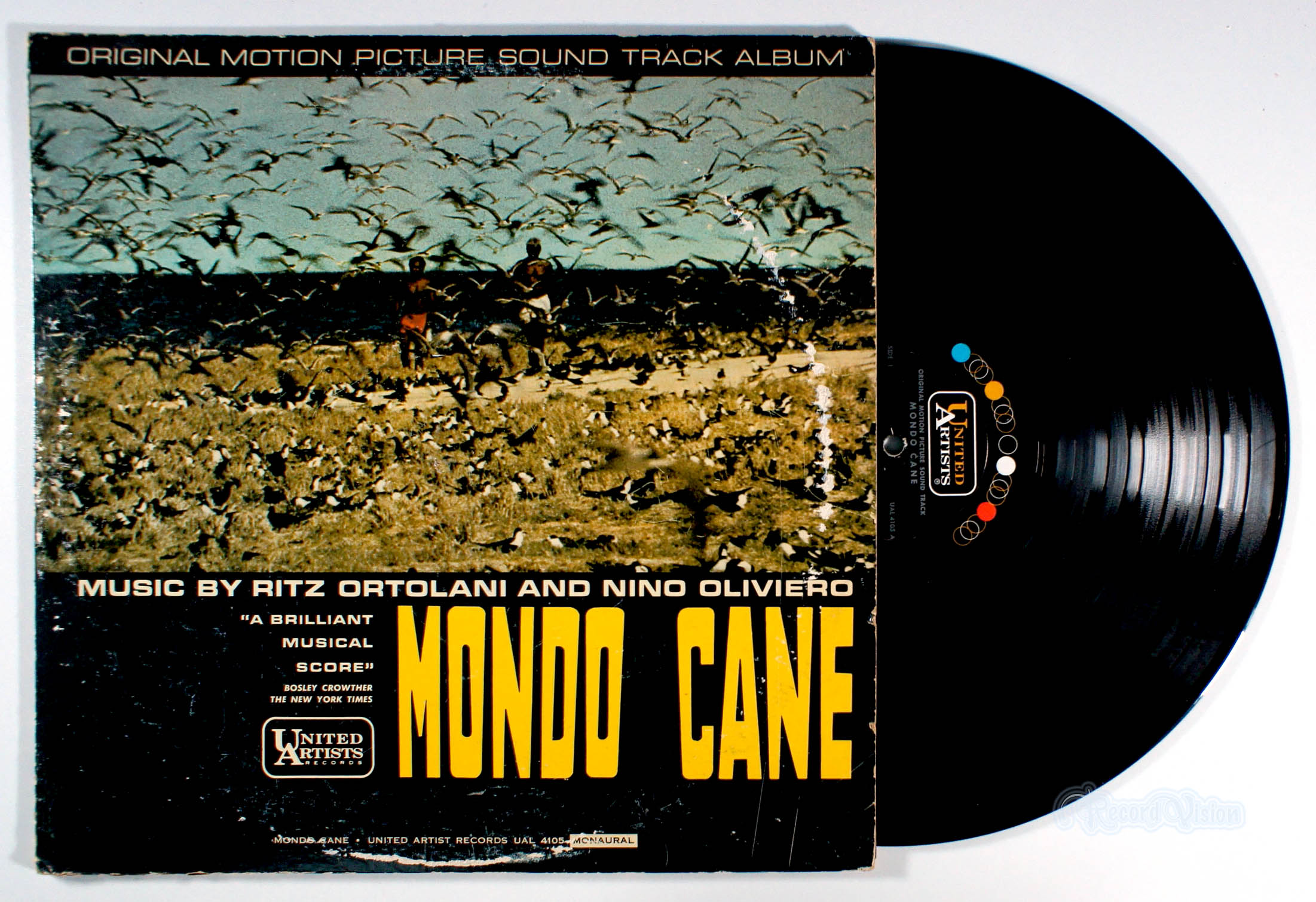 Ritz Ortolani and Nino Oliviero - Mondo Cane (front cover) Vinyl