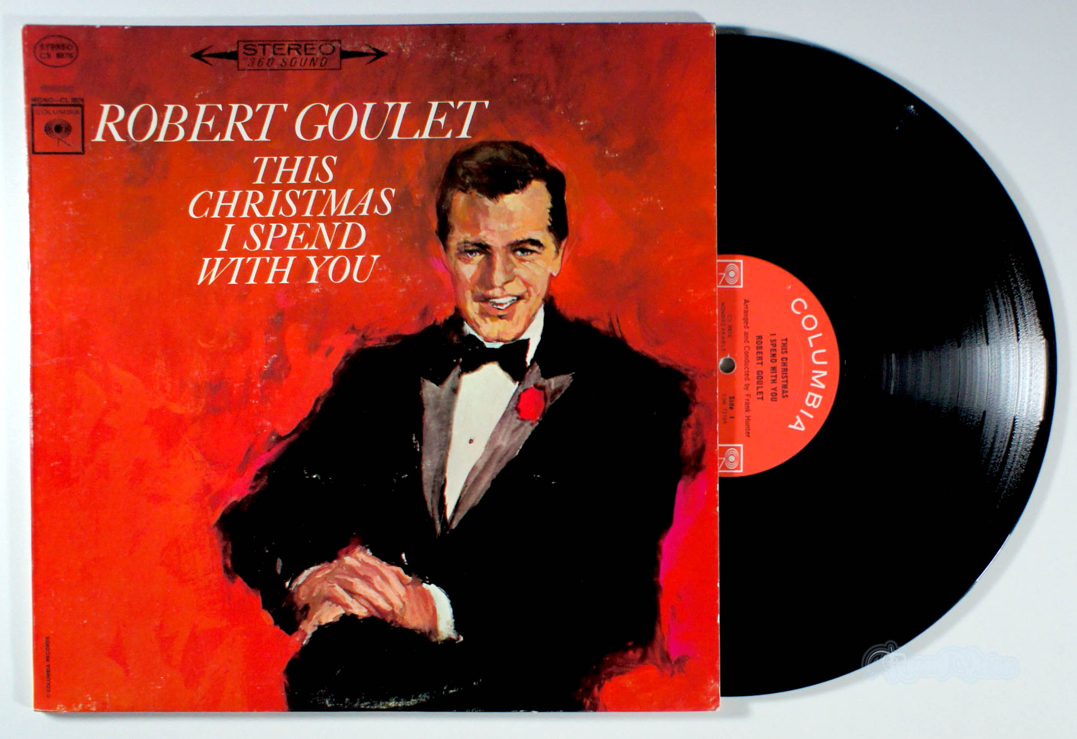Robert Goulet - This Christmas I Spend With You (front cover) Vinyl