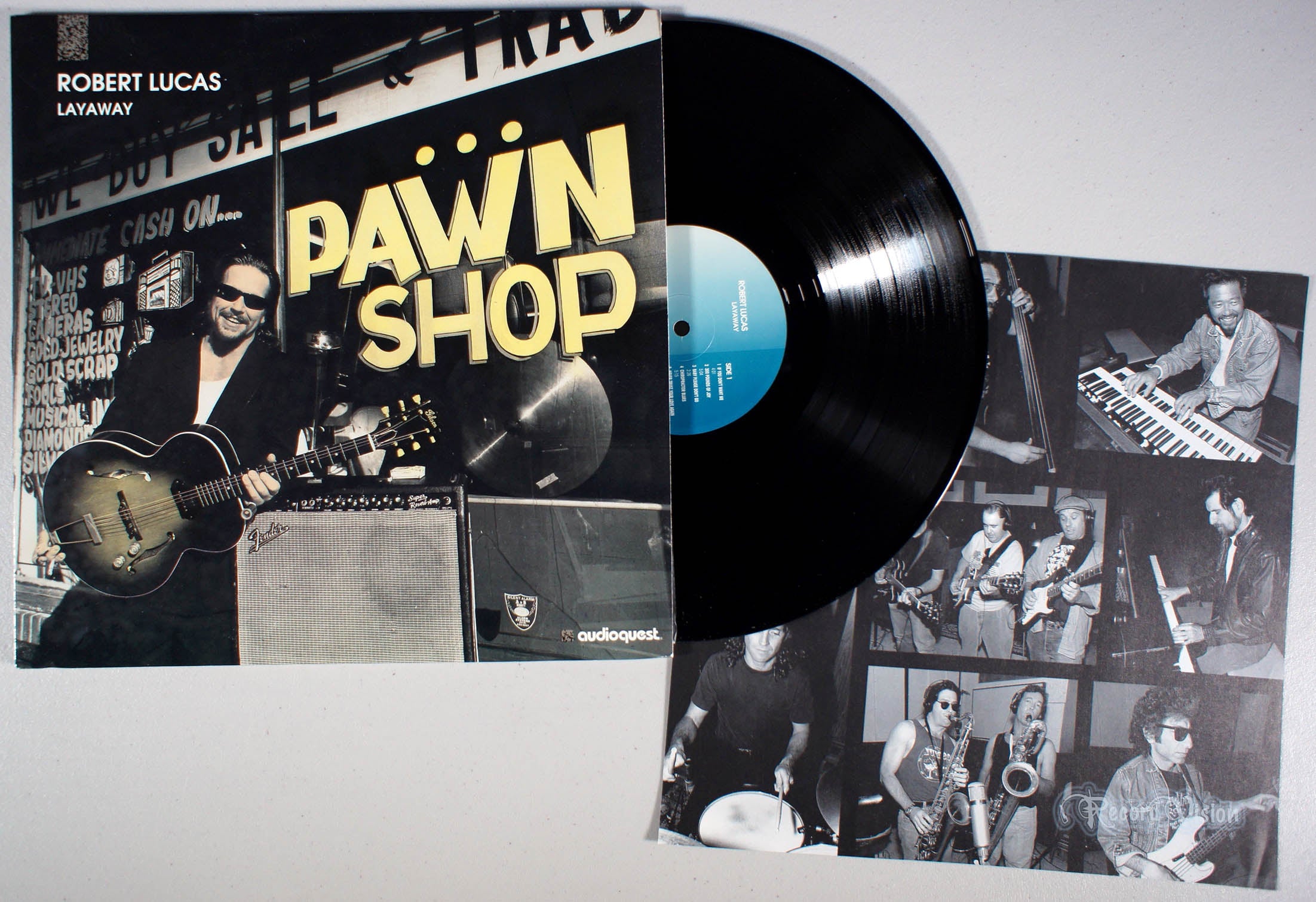 Robert Lucas - Layaway (front cover) Vinyl