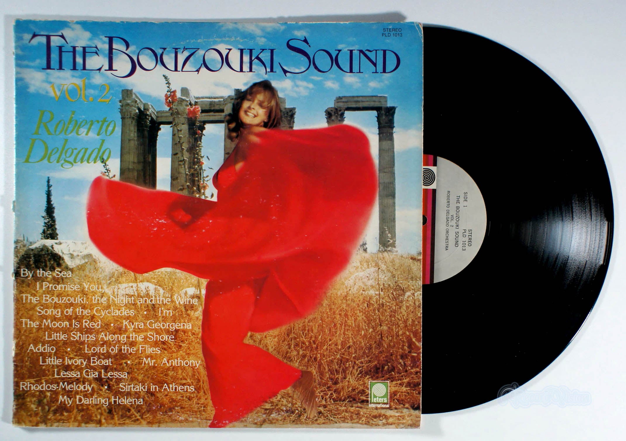 Roberto Delgado - The Bouzouki Sound Vol. 2 (front cover) Vinyl