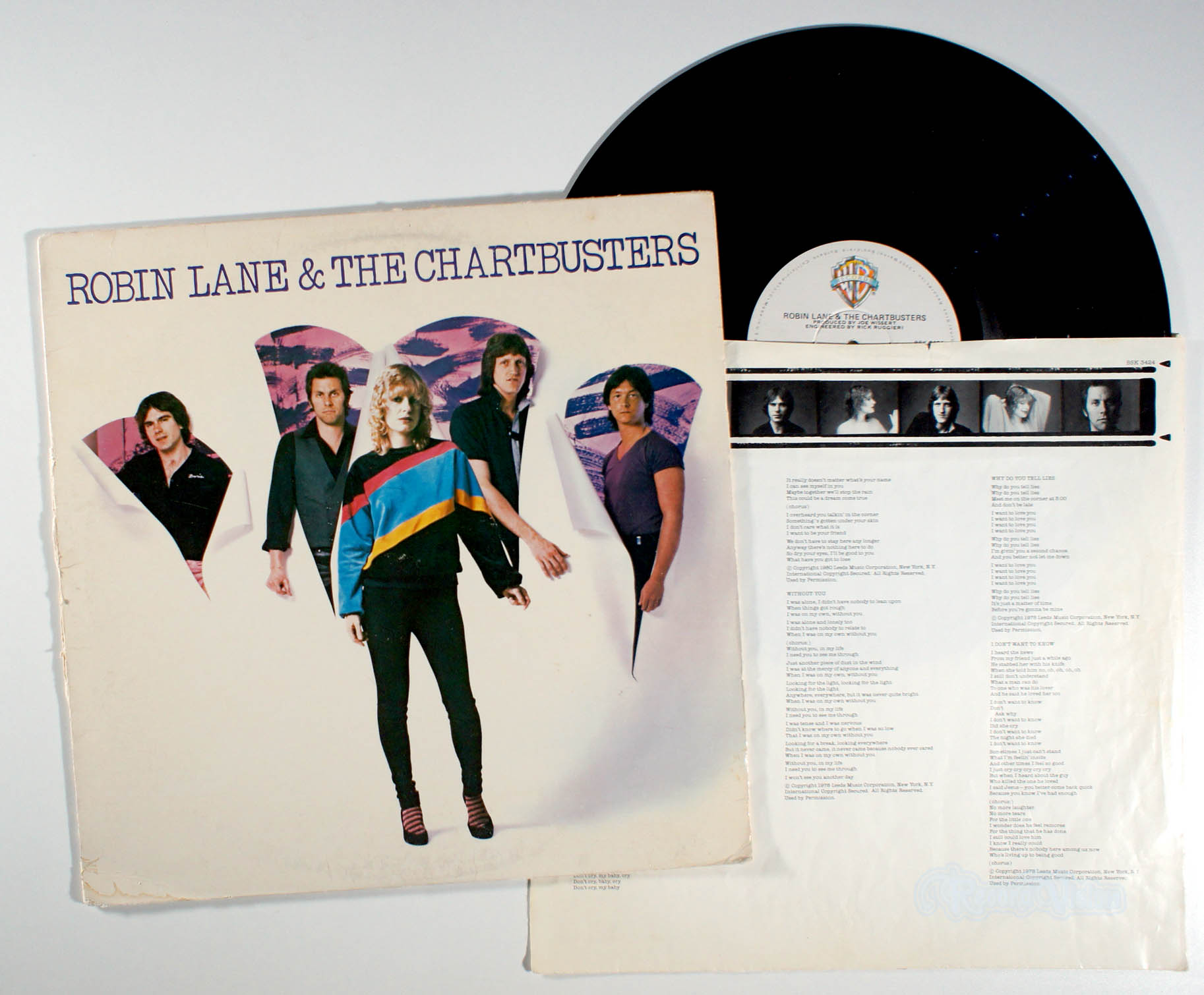 Robin Lane - And The Chartbusters (front cover) Vinyl