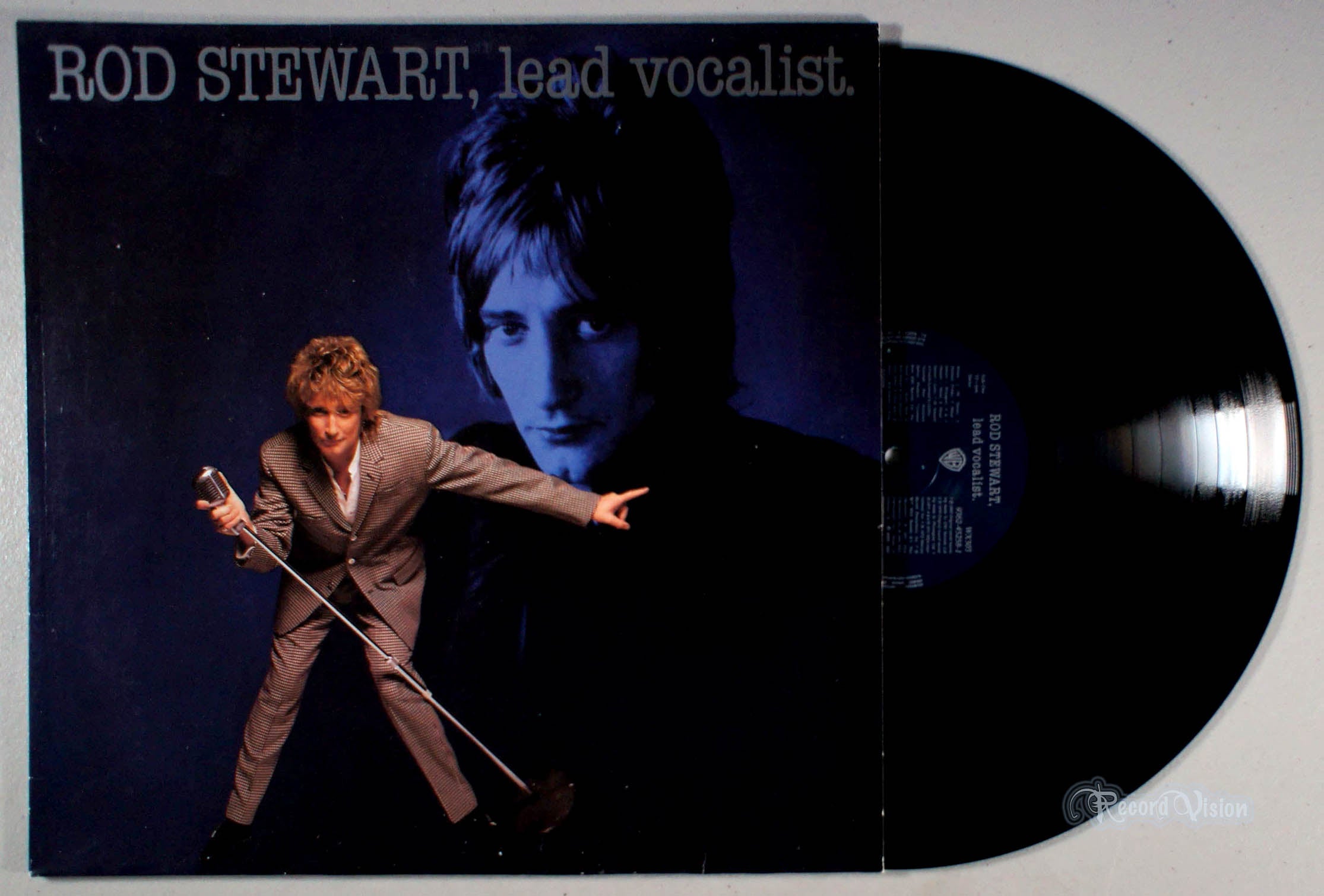 Rod Stewart - Lead Vocalist (front cover) Vinyl