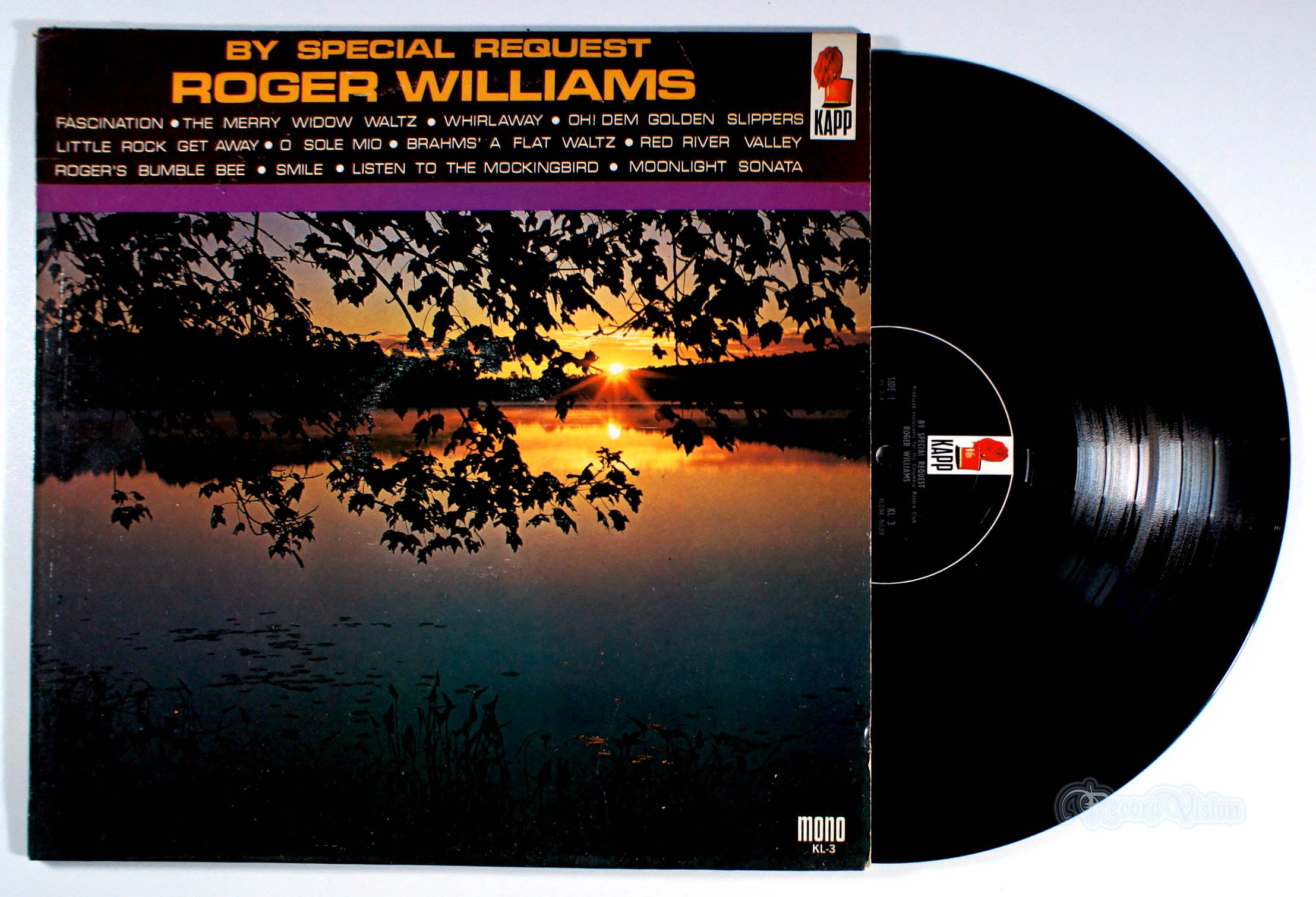 Roger Williams - By Special Request (front cover) Vinyl