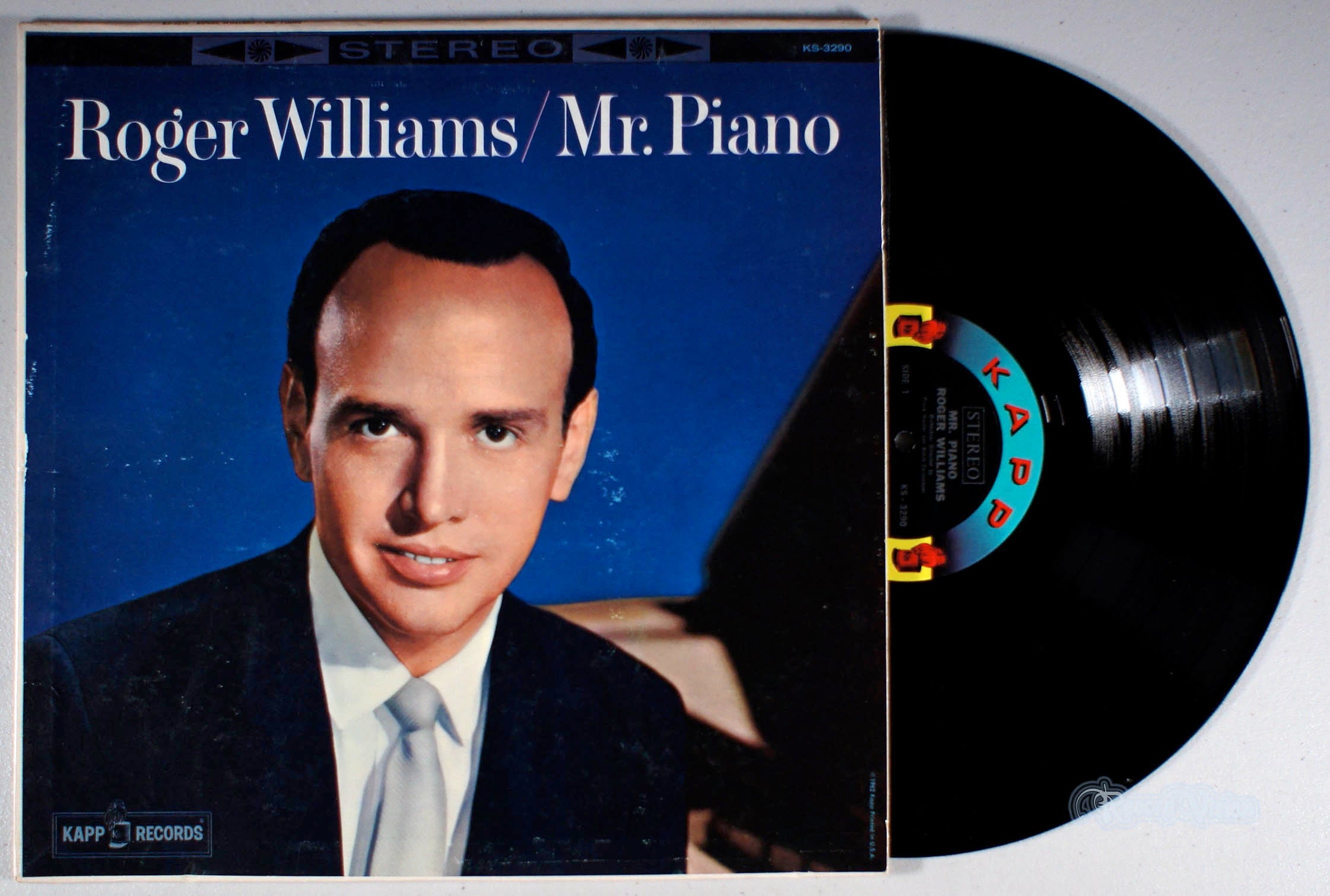 Roger Williams - Mr. Piano (front cover) Vinyl