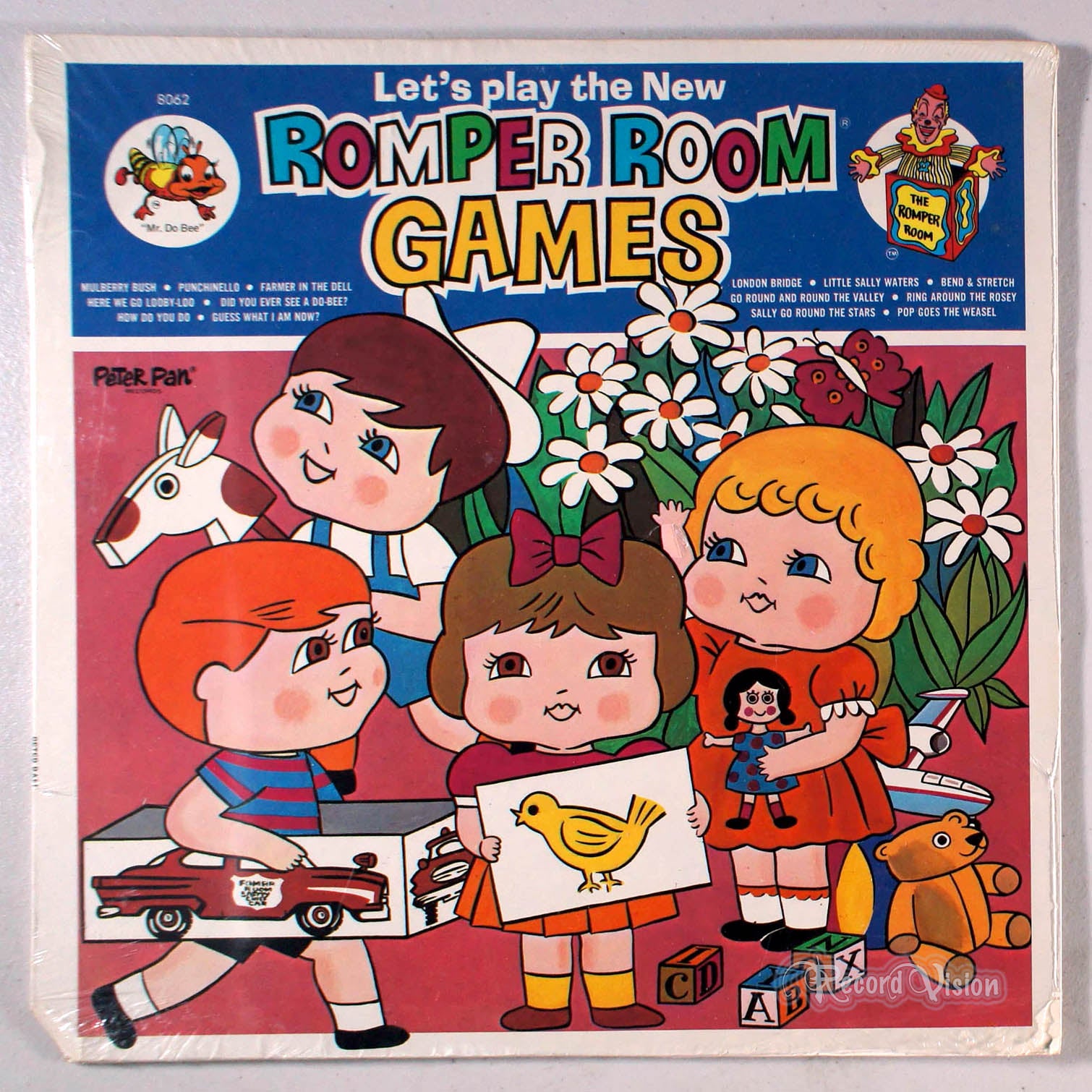 Romper Room Games (front cover) Vinyl