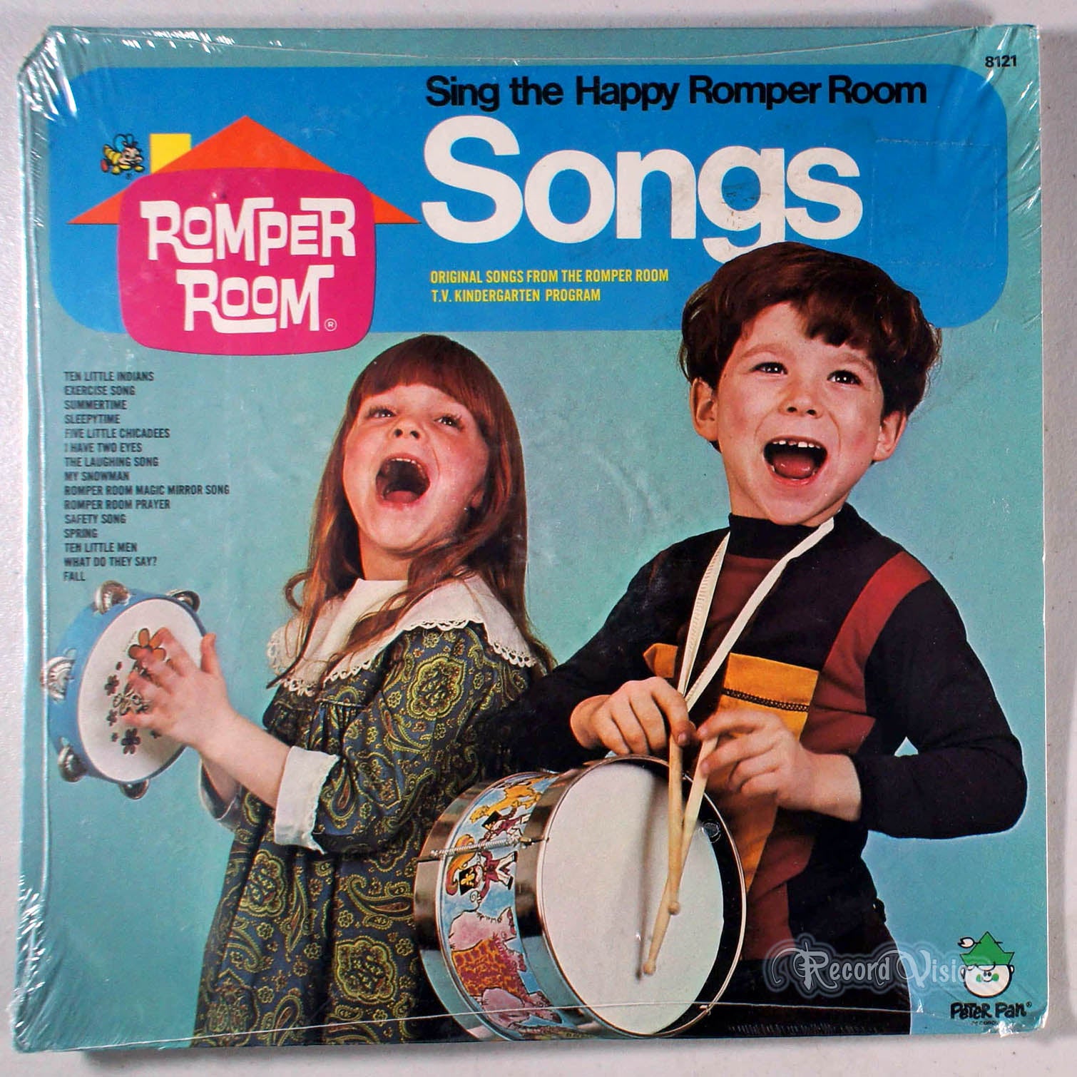 Romper Room: Sing the Happy Songs (front cover) Vinyl