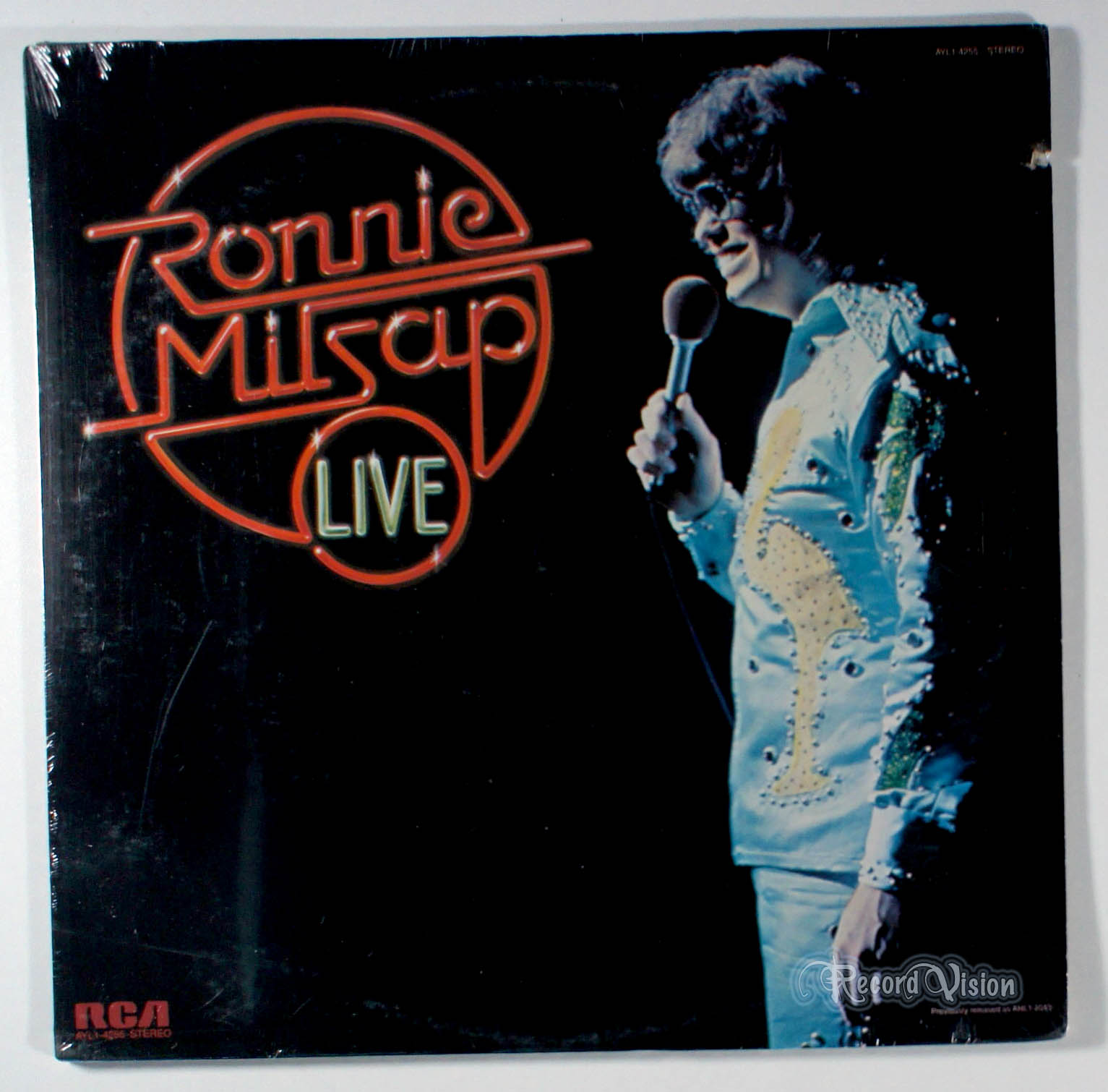 Ronnie Milsap - Live (front cover) Vinyl