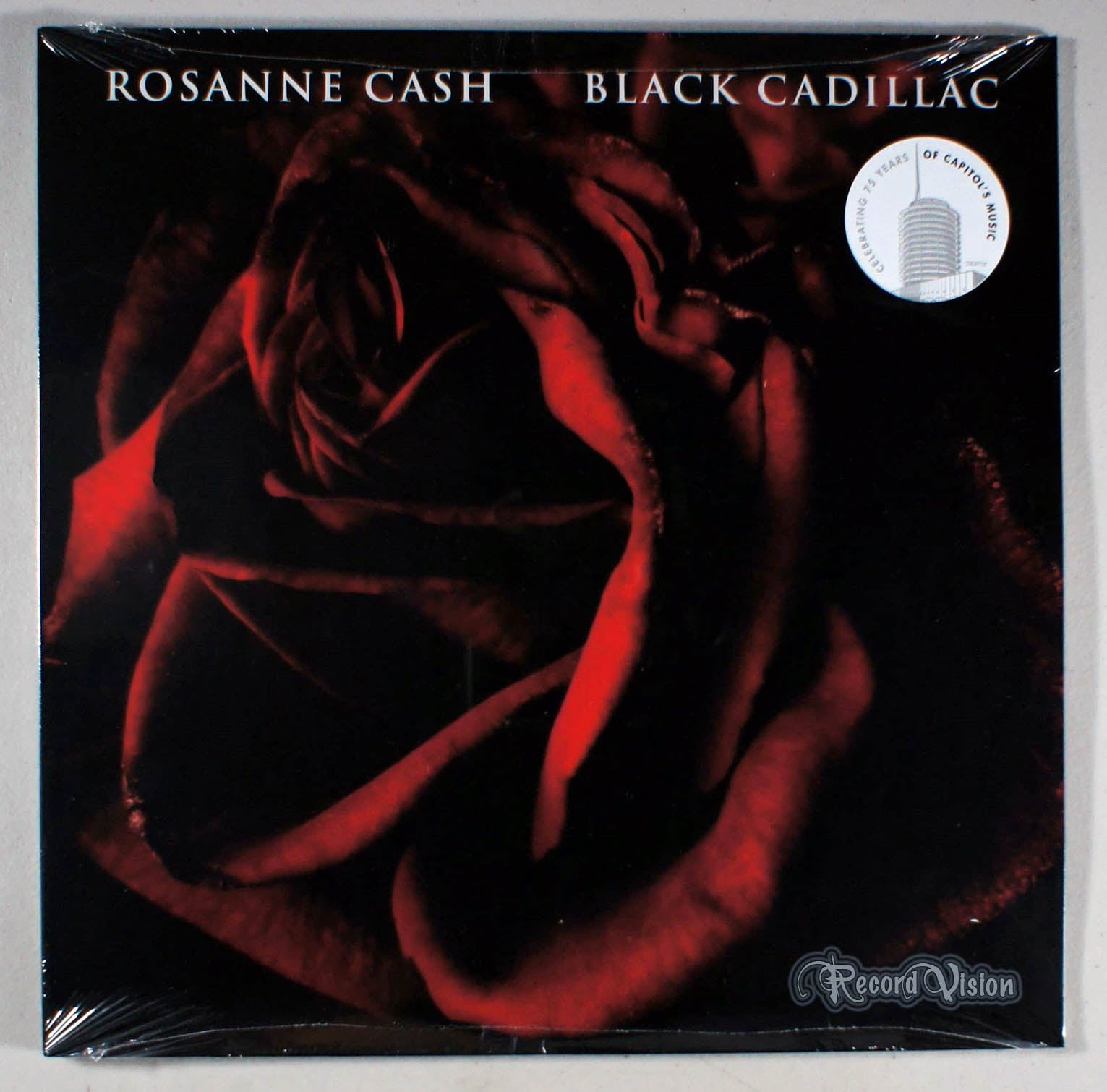 Rosanne Cash - Black Cadillac (front cover) Vinyl