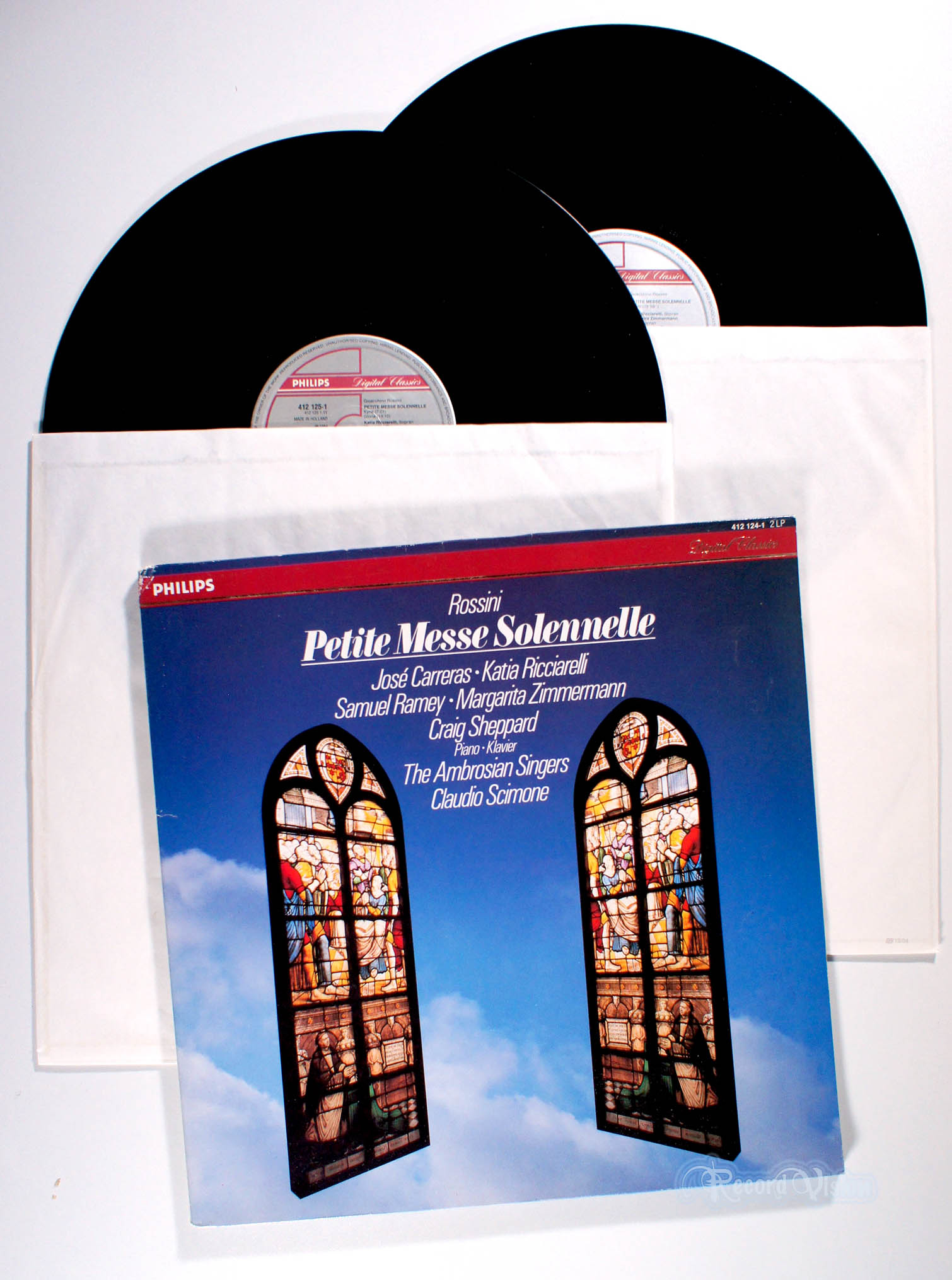 Rossini: Petite Messe Solennelle (front cover) Vinyl