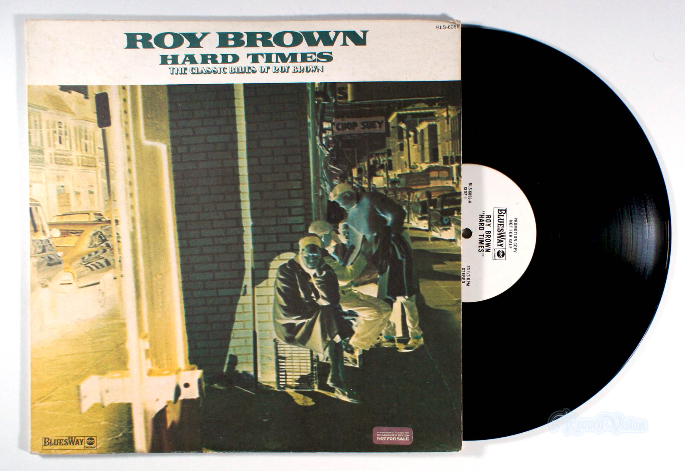 Roy Brown - Hard Times: The Classic Blues of (front cover) Vinyl