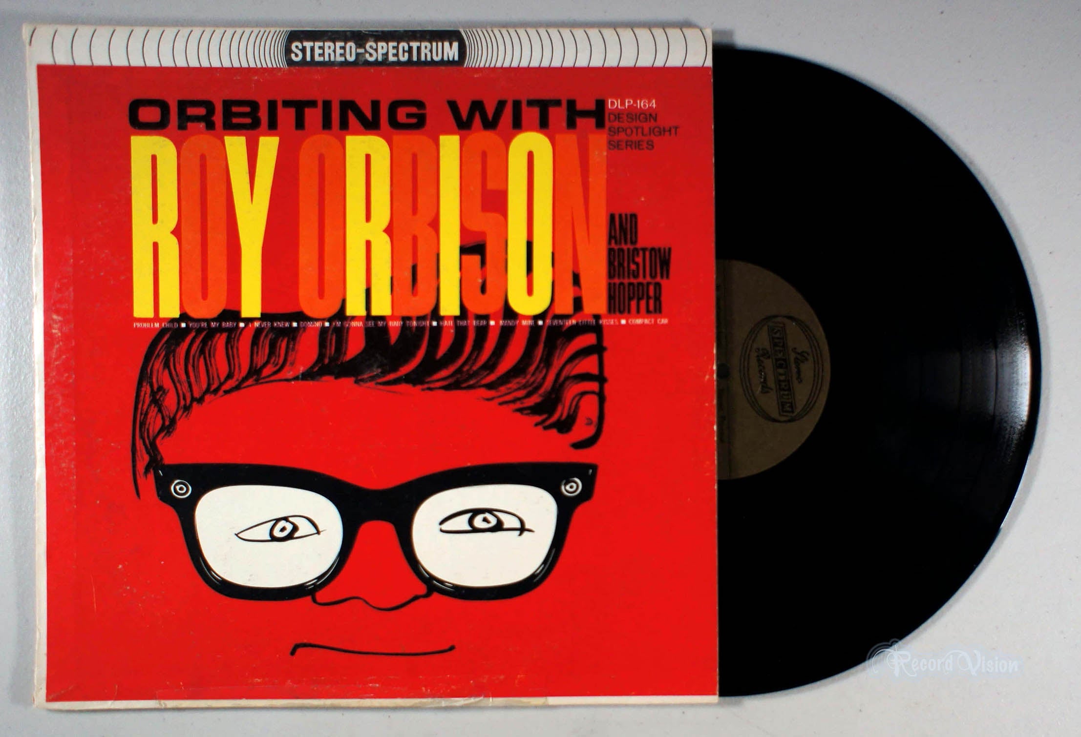 Roy Orbison - Orbiting with (front cover) Vinyl