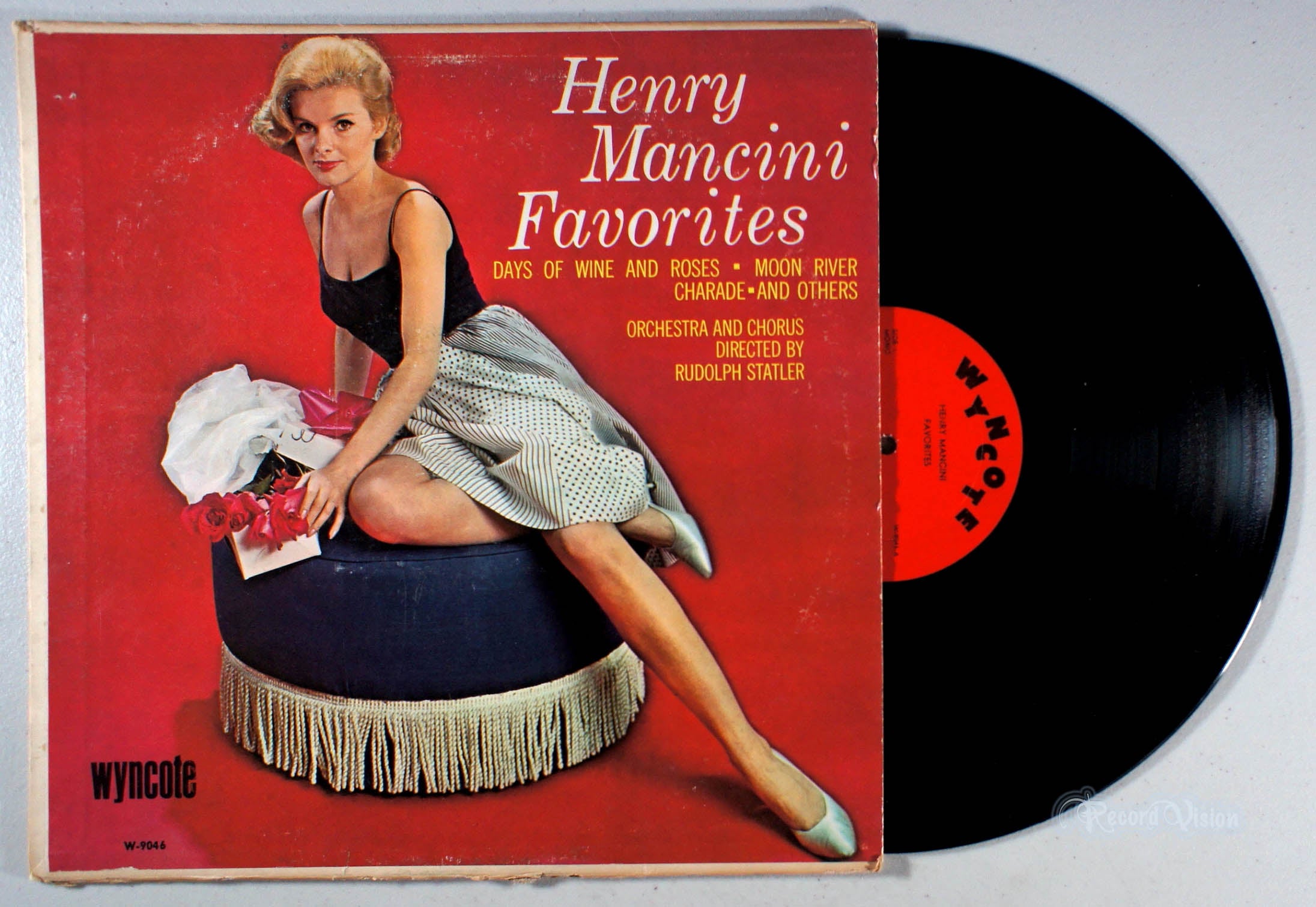 Rudolph Statler - Henry Mancini Favorites (front cover) Vinyl