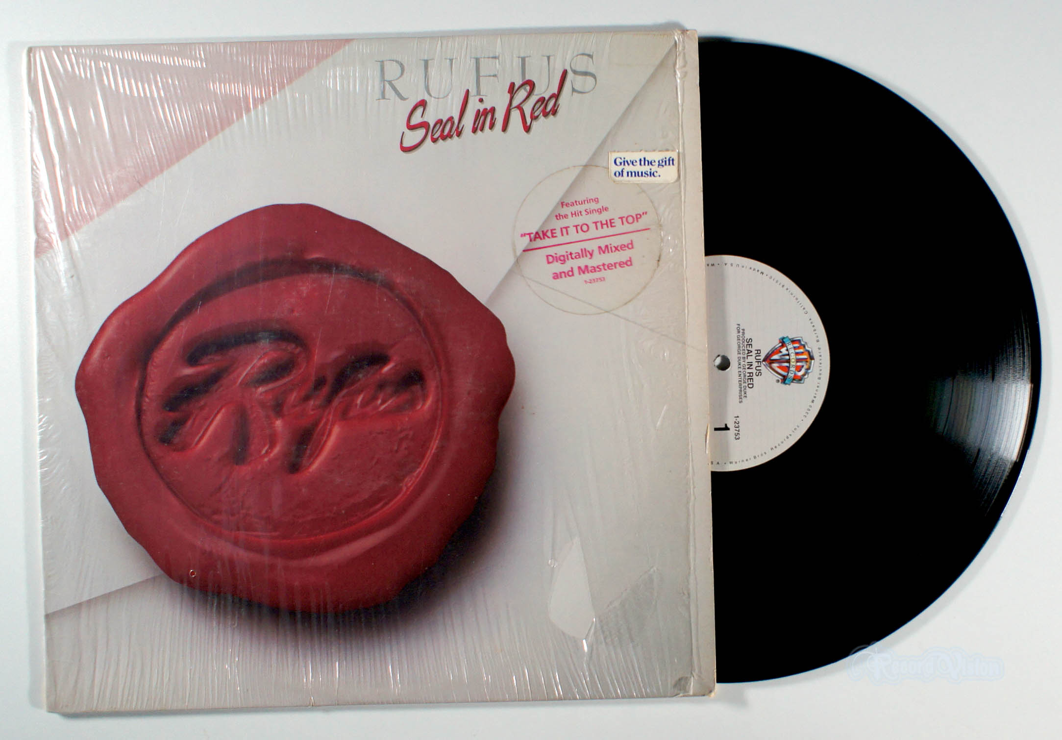 Rufus - Seal In Red (front cover) Vinyl
