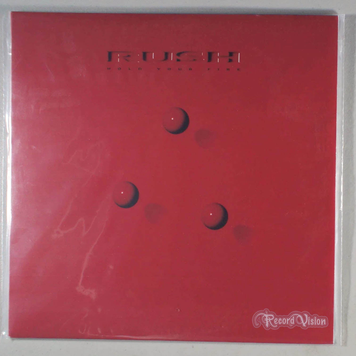 Rush - Hold Your Fire (front cover) Vinyl