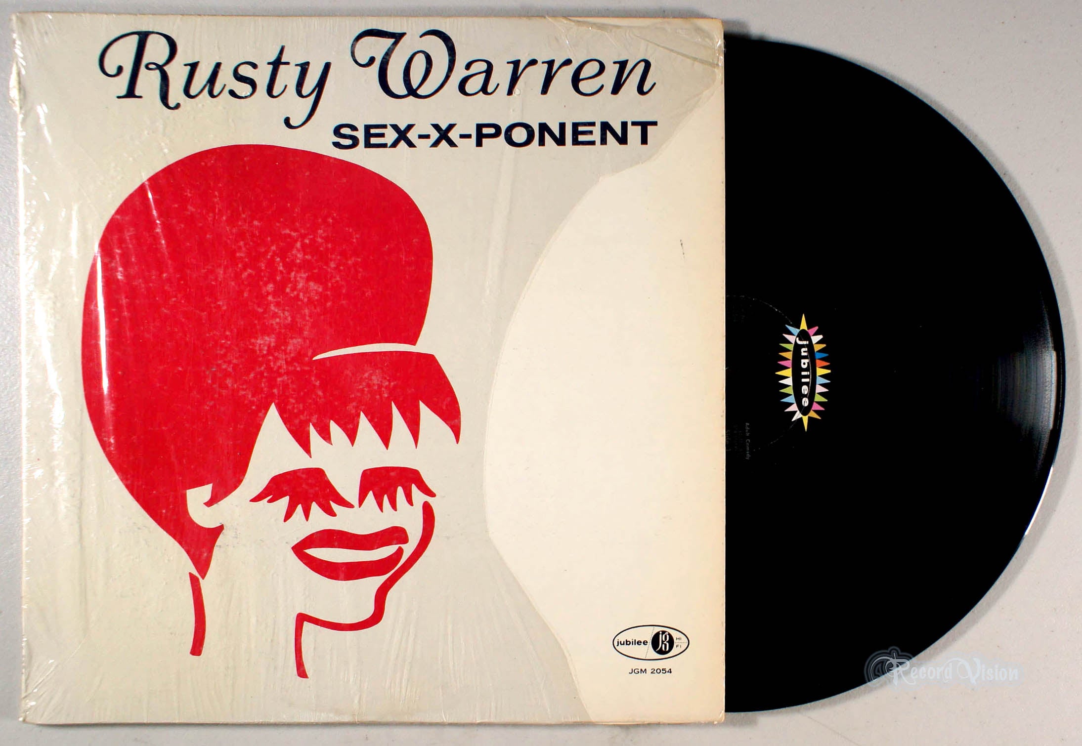 Rusty Warren - Sex-X-Ponent (front cover) Vinyl