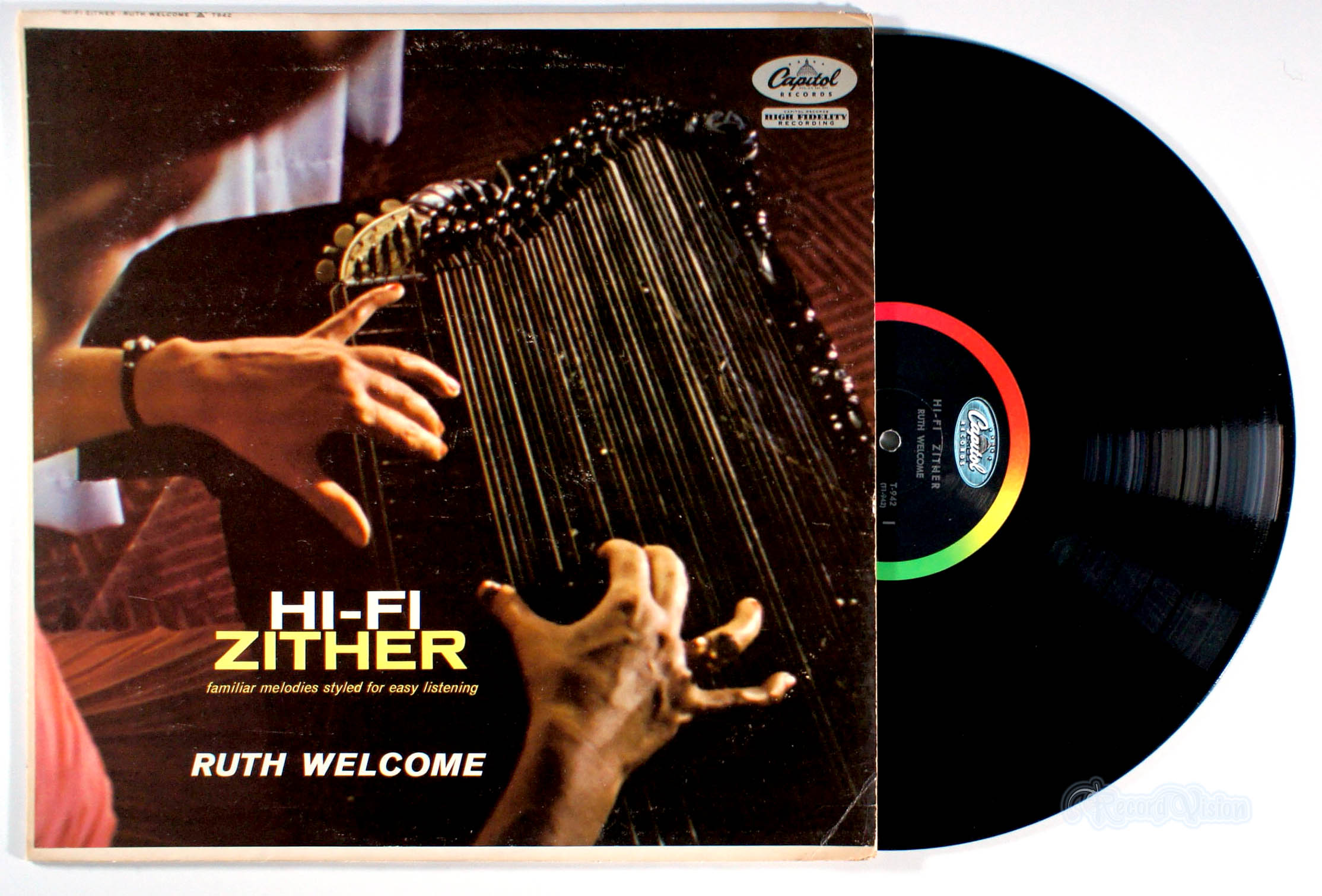 Ruth Welcome - Hi-Wi Zither (front cover) Vinyl