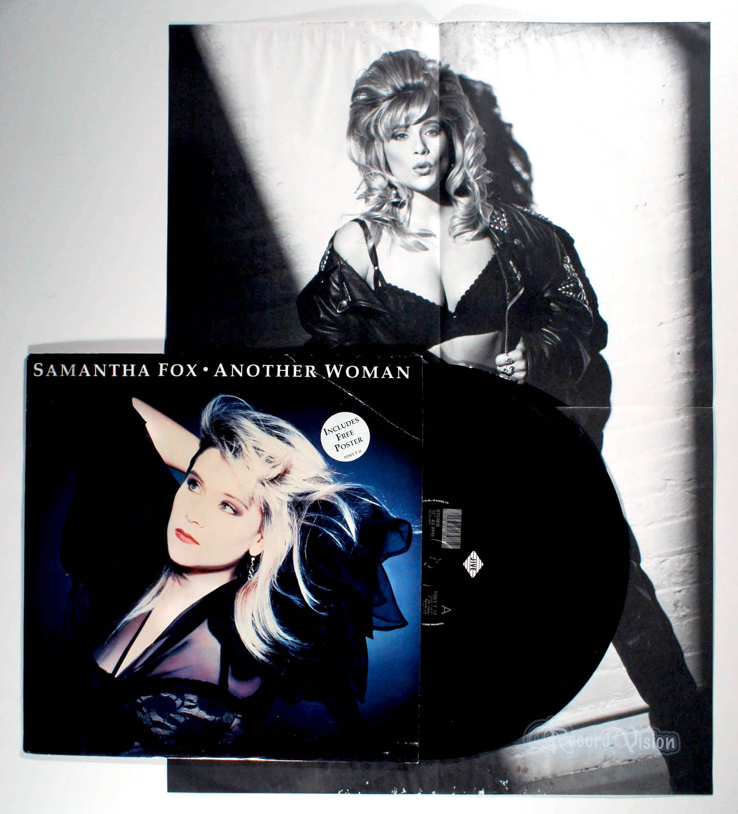 Samantha Fox - Another Woman (front cover) Vinyl